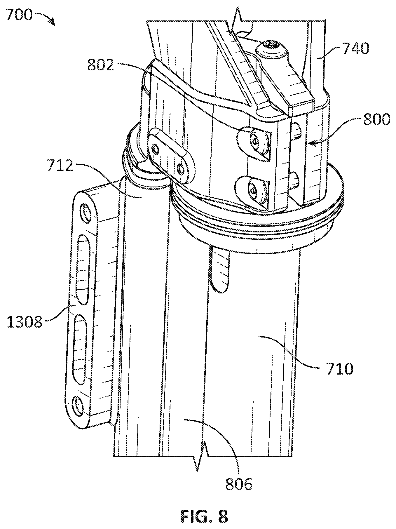 Patent US12403978 Figure 13 – Steering assembly for micromobility transit vehicles