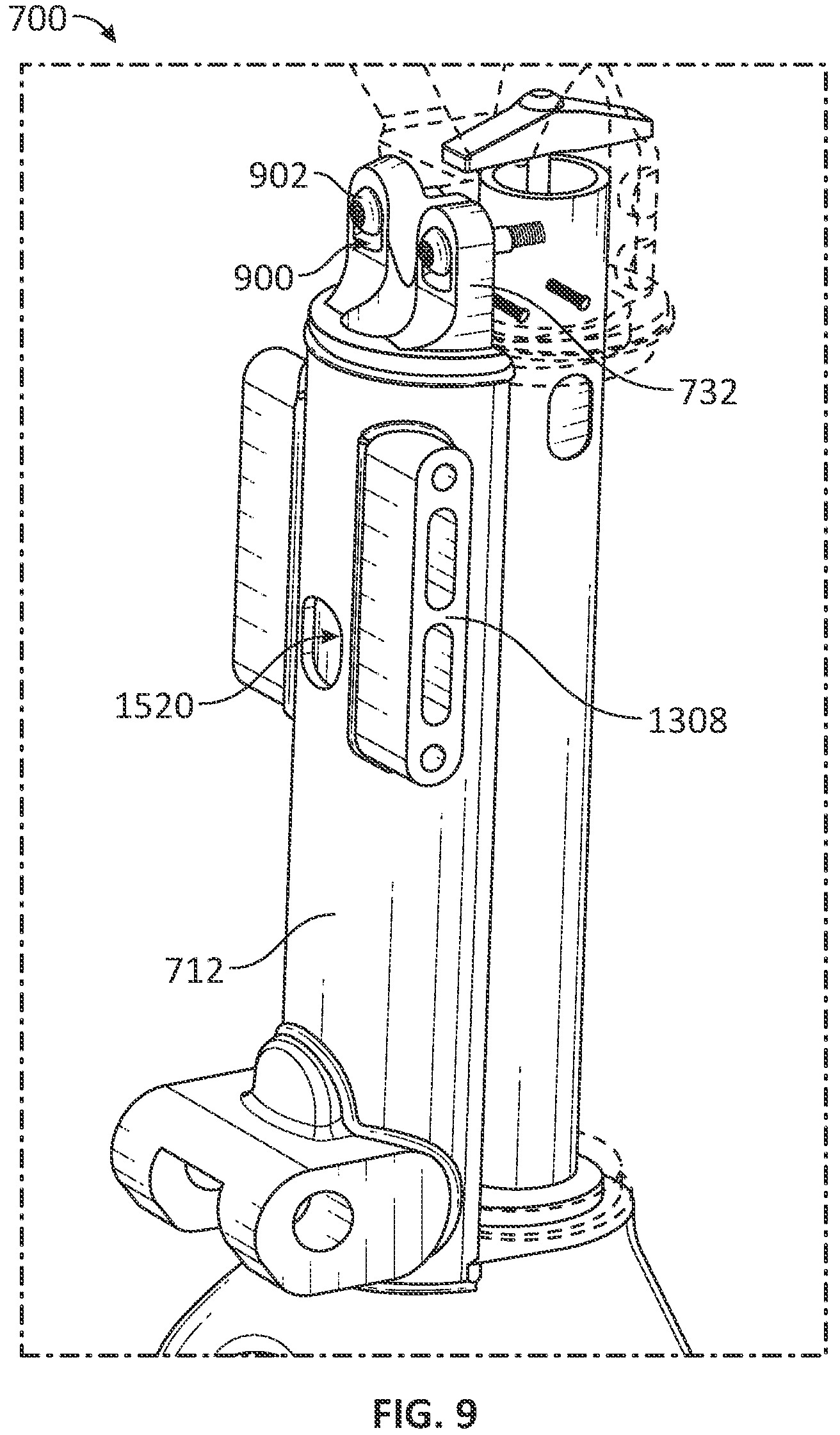 Patent US12403978 Figure 14 – Steering assembly for micromobility transit vehicles