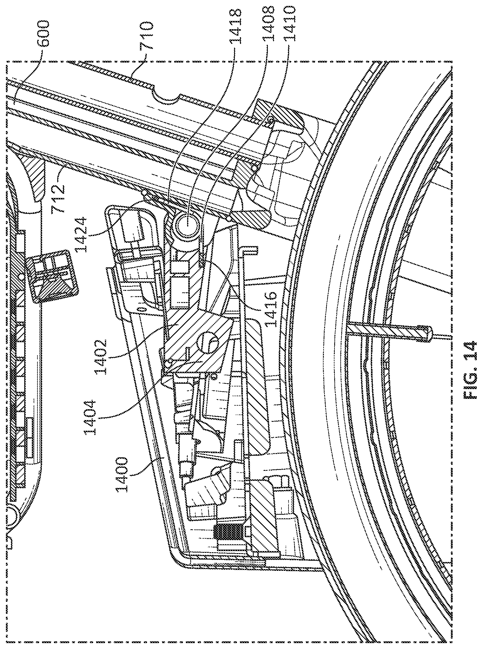 Patent US12403978 Figure 19 – Steering assembly for micromobility transit vehicles