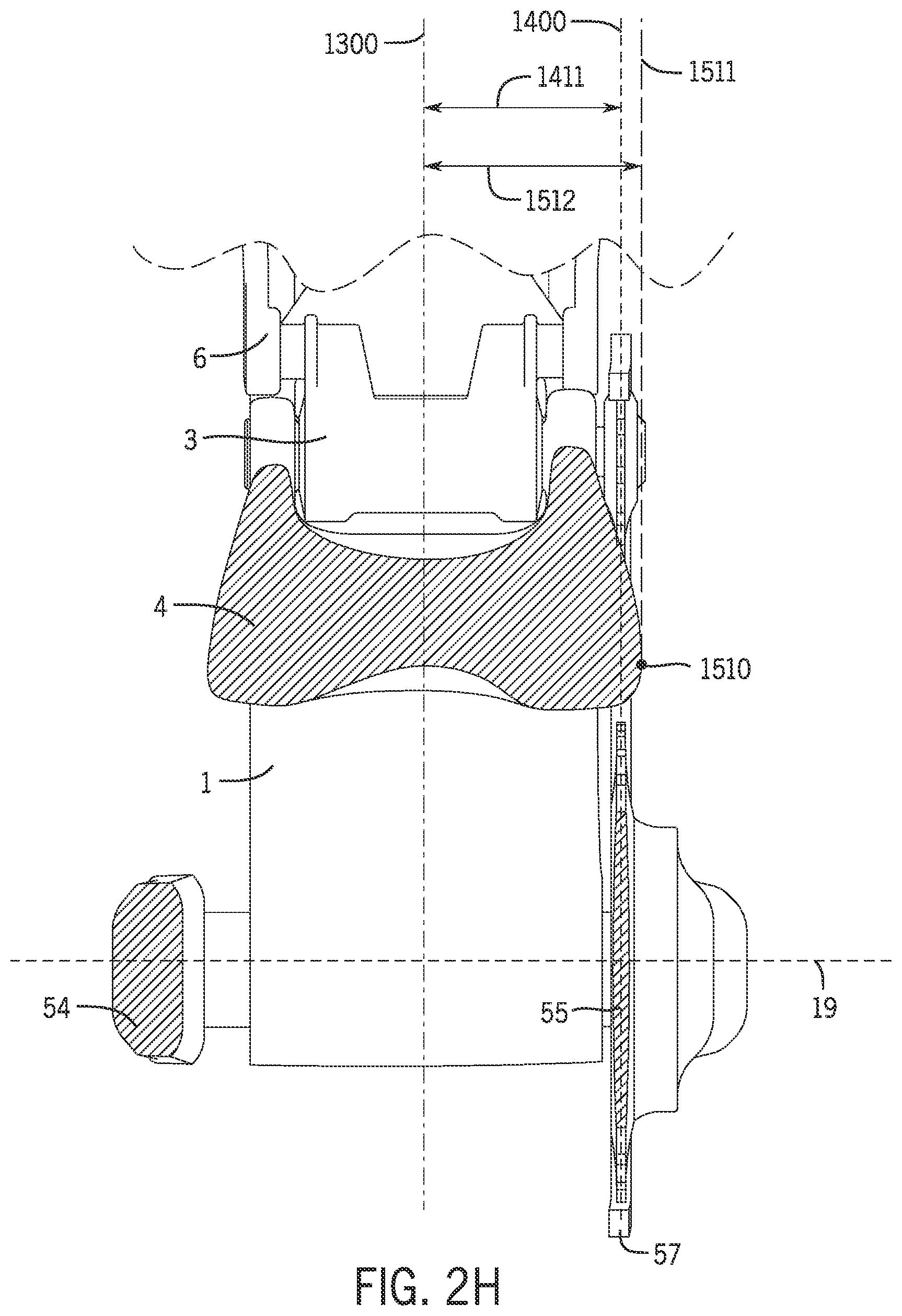 Patent US12403979 Figure 13 – 6-bar vehicle suspension linkage with drive train idler