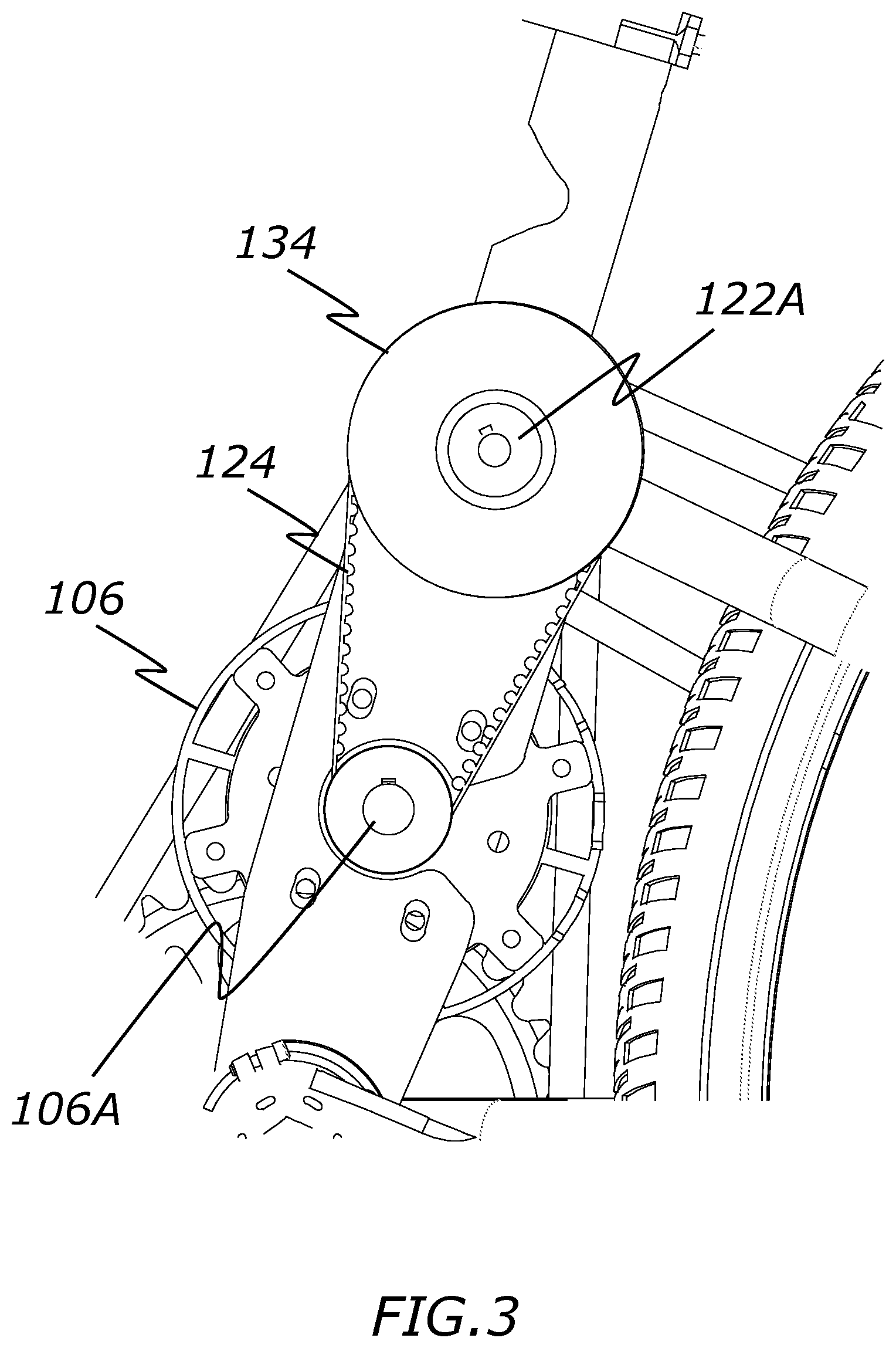Patent US12403983 Figure 3 – High-drive electric bicycle