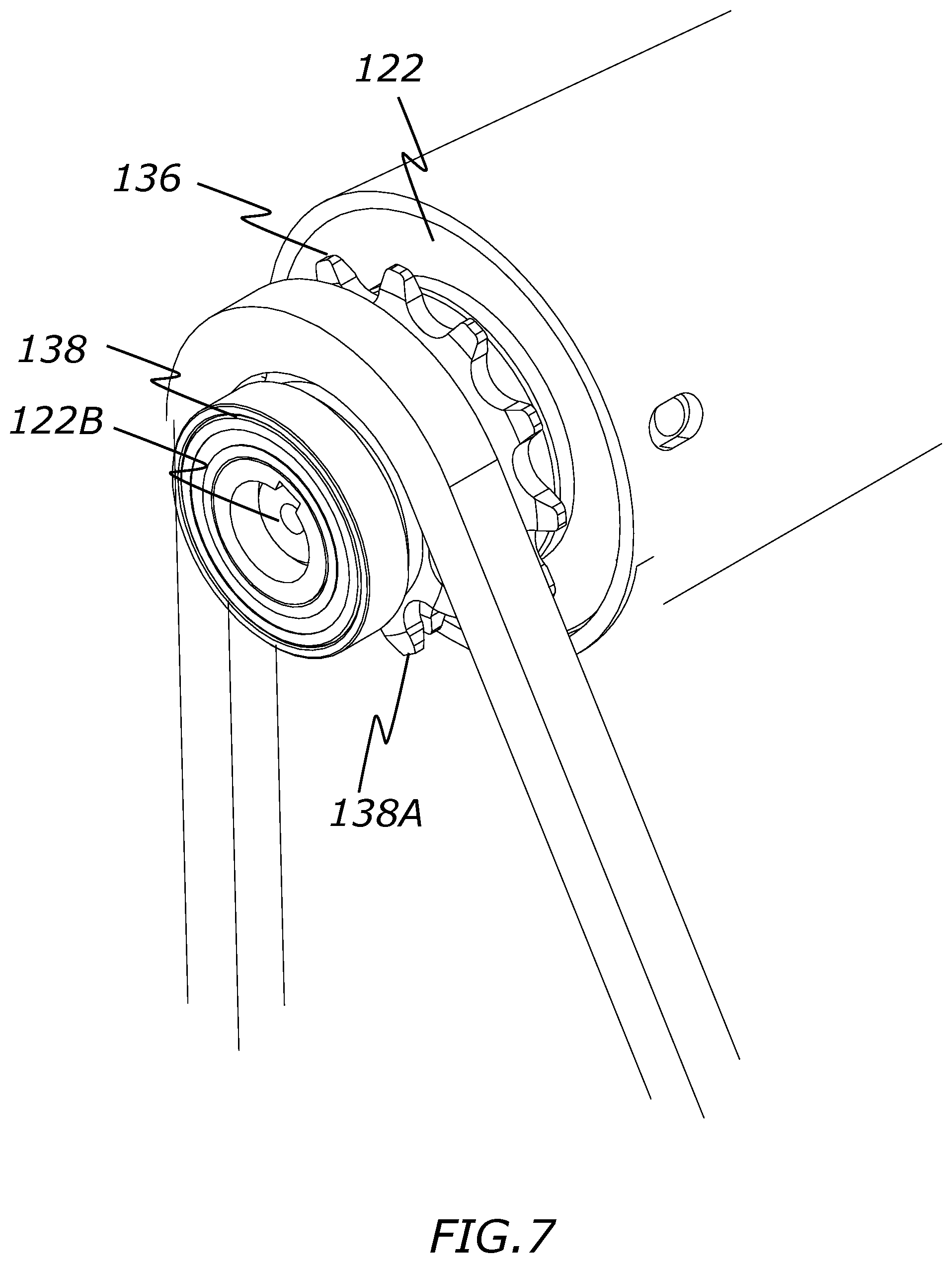 Patent US12403983 Figure 7 – High-drive electric bicycle