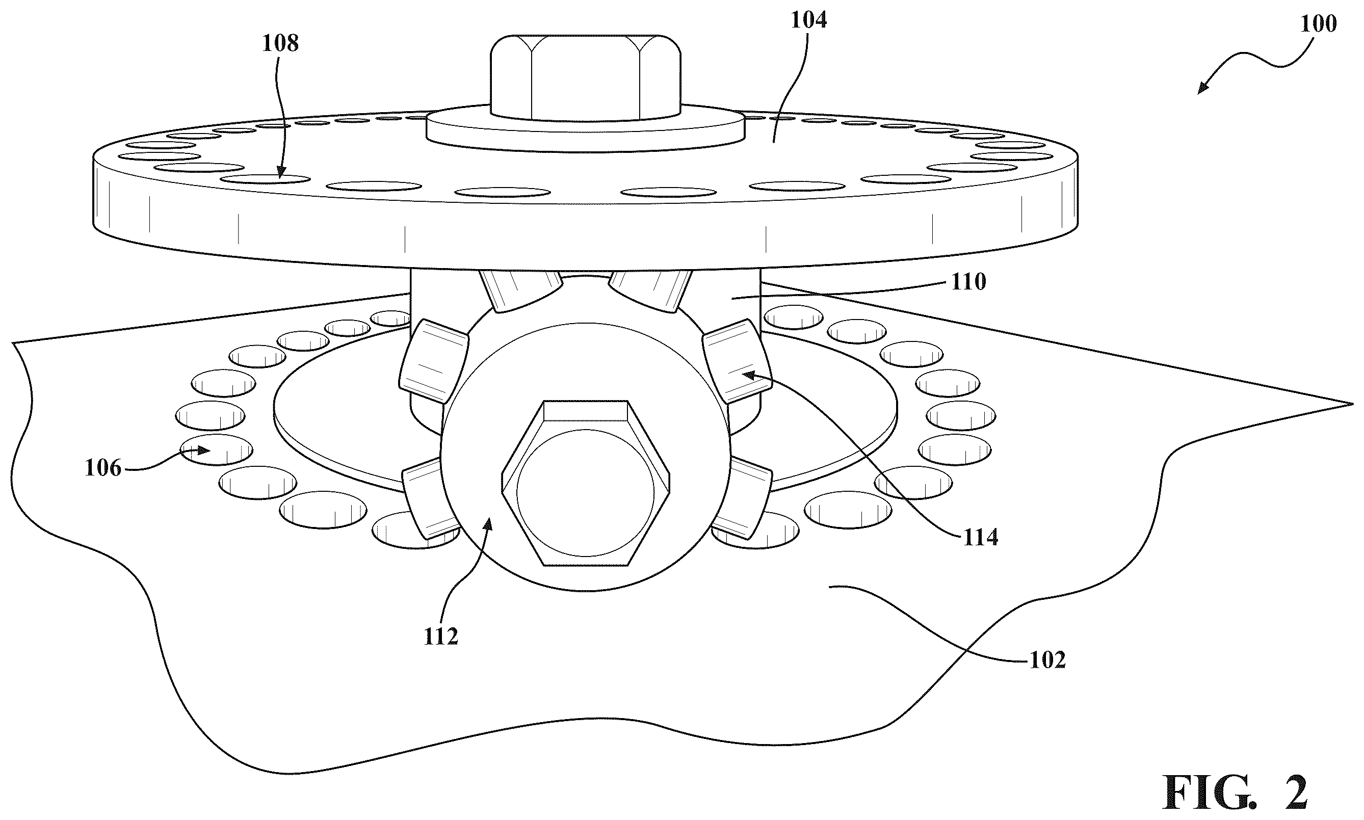 Patent US12403984 Figure 2 – Rotating drivetrain assembly for vehicles