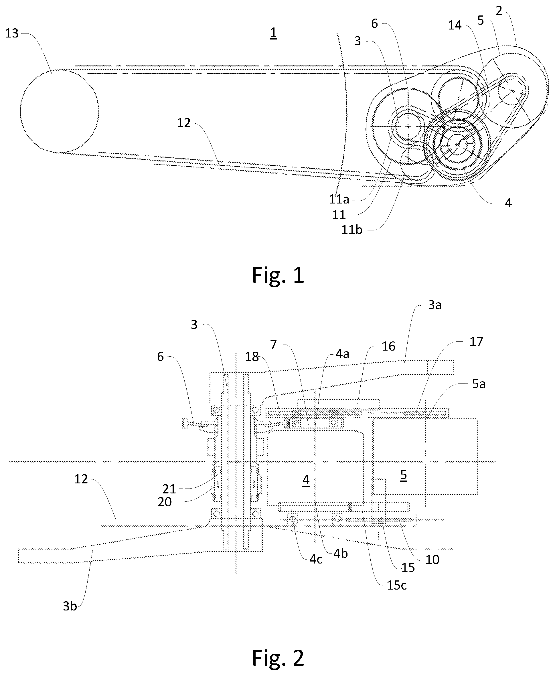 Patent US12403985 Figure 1 – Pedally propelled vehicle drive system
