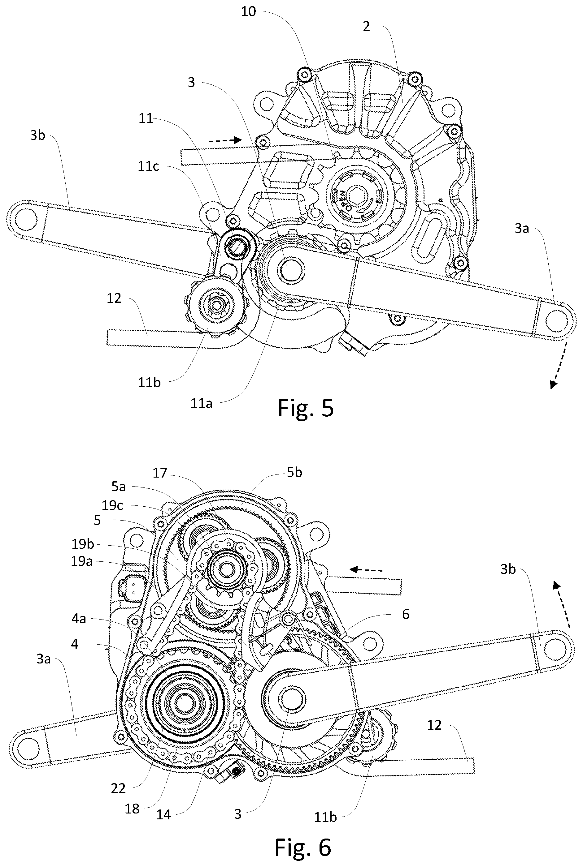 Patent US12403985 Figure 3 – Pedally propelled vehicle drive system