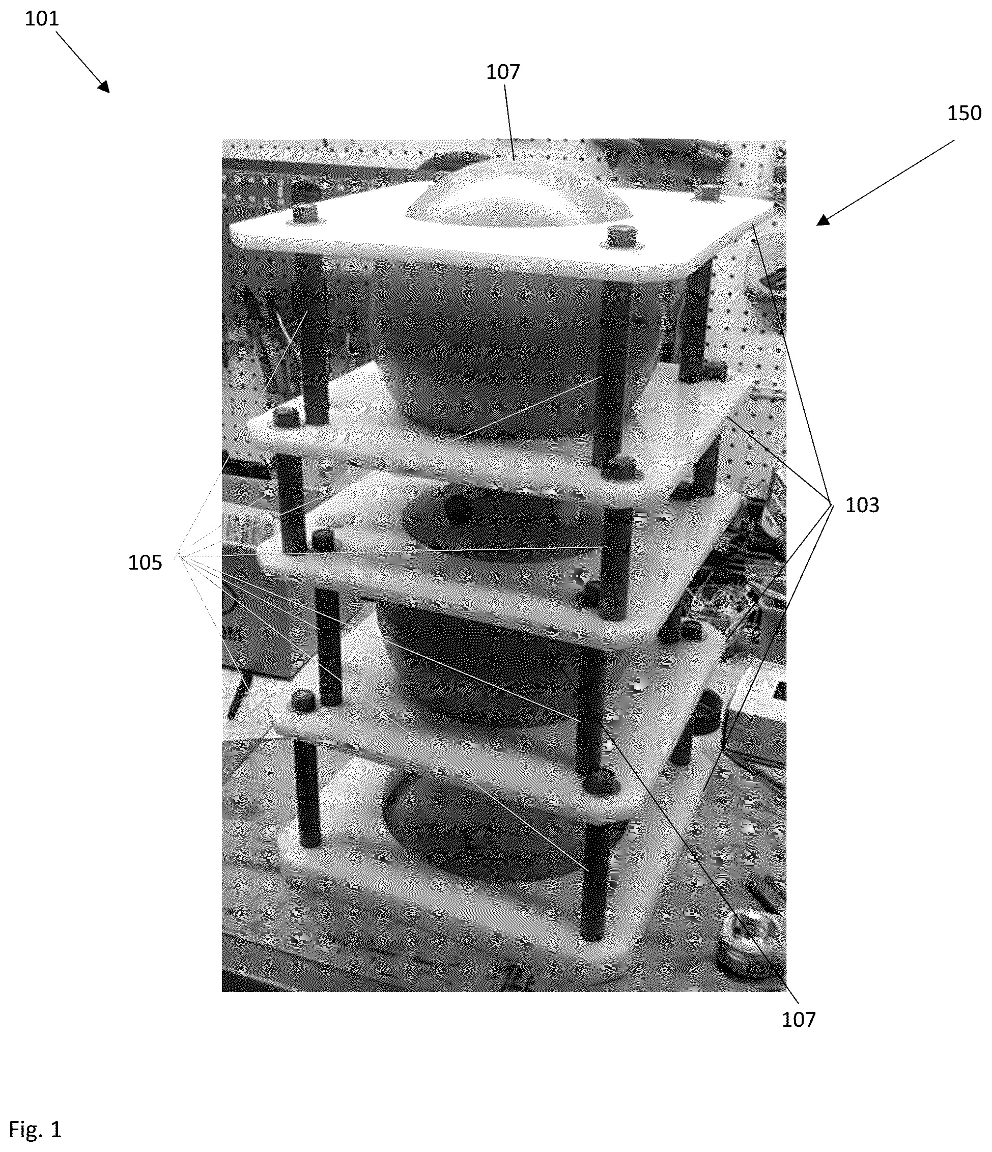 Patent US12403987 Figure 1 – Split release benthic lander