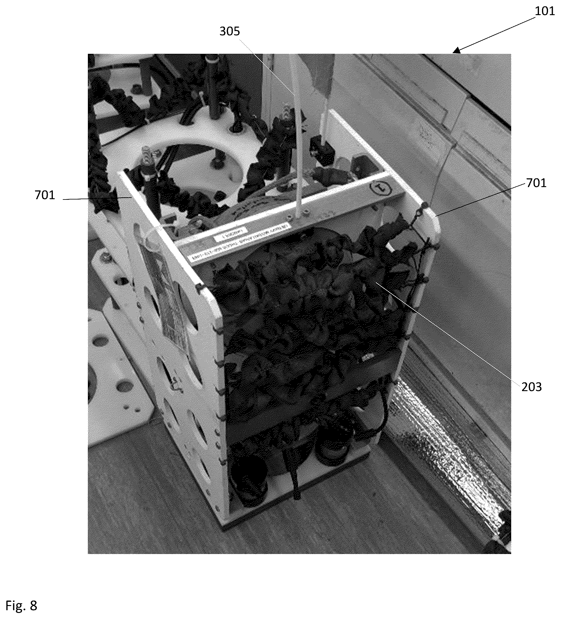 Patent US12403987 Figure 8 – Split release benthic lander