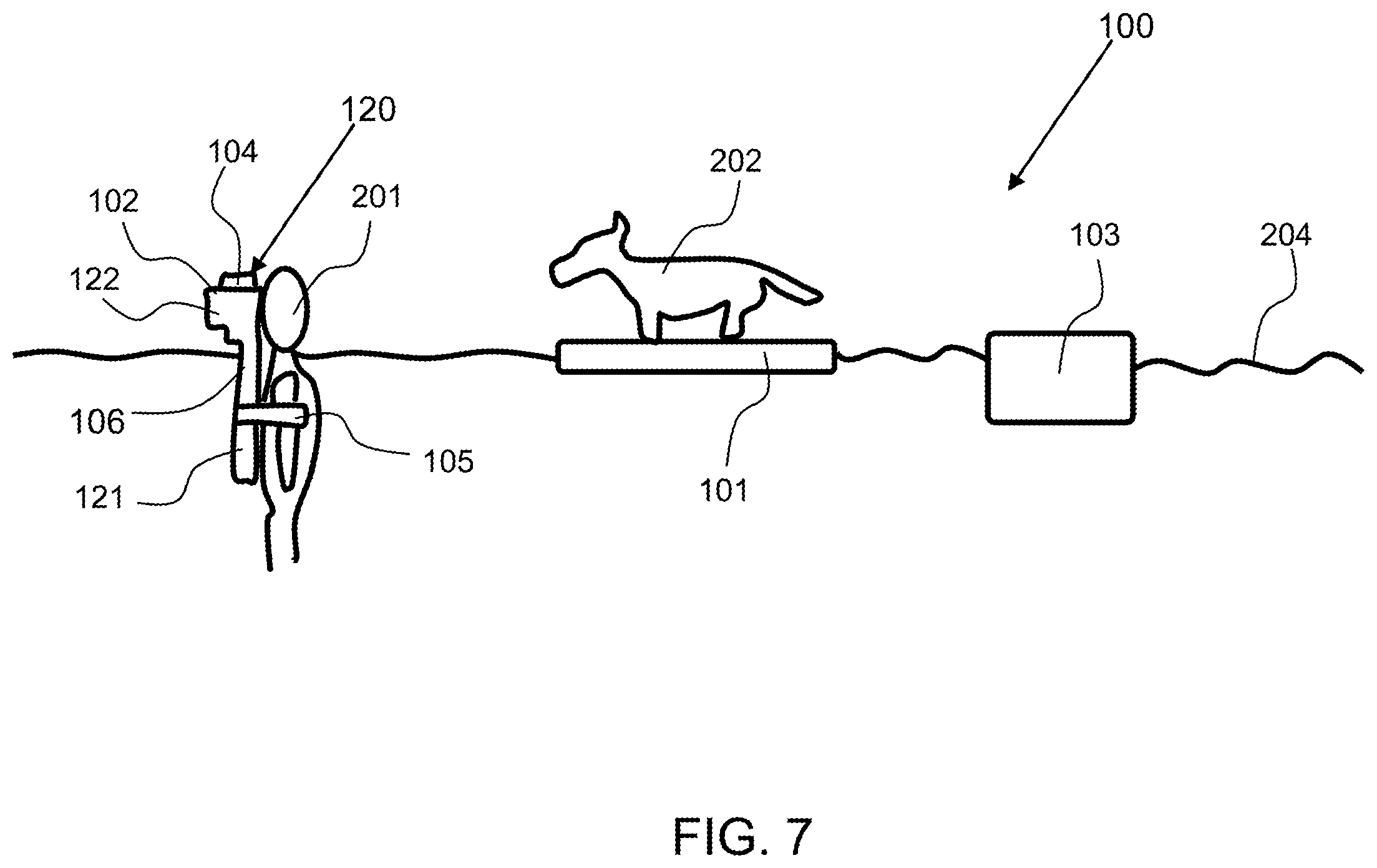 Patent US12403989 Figure 5 – Personal floatation device
