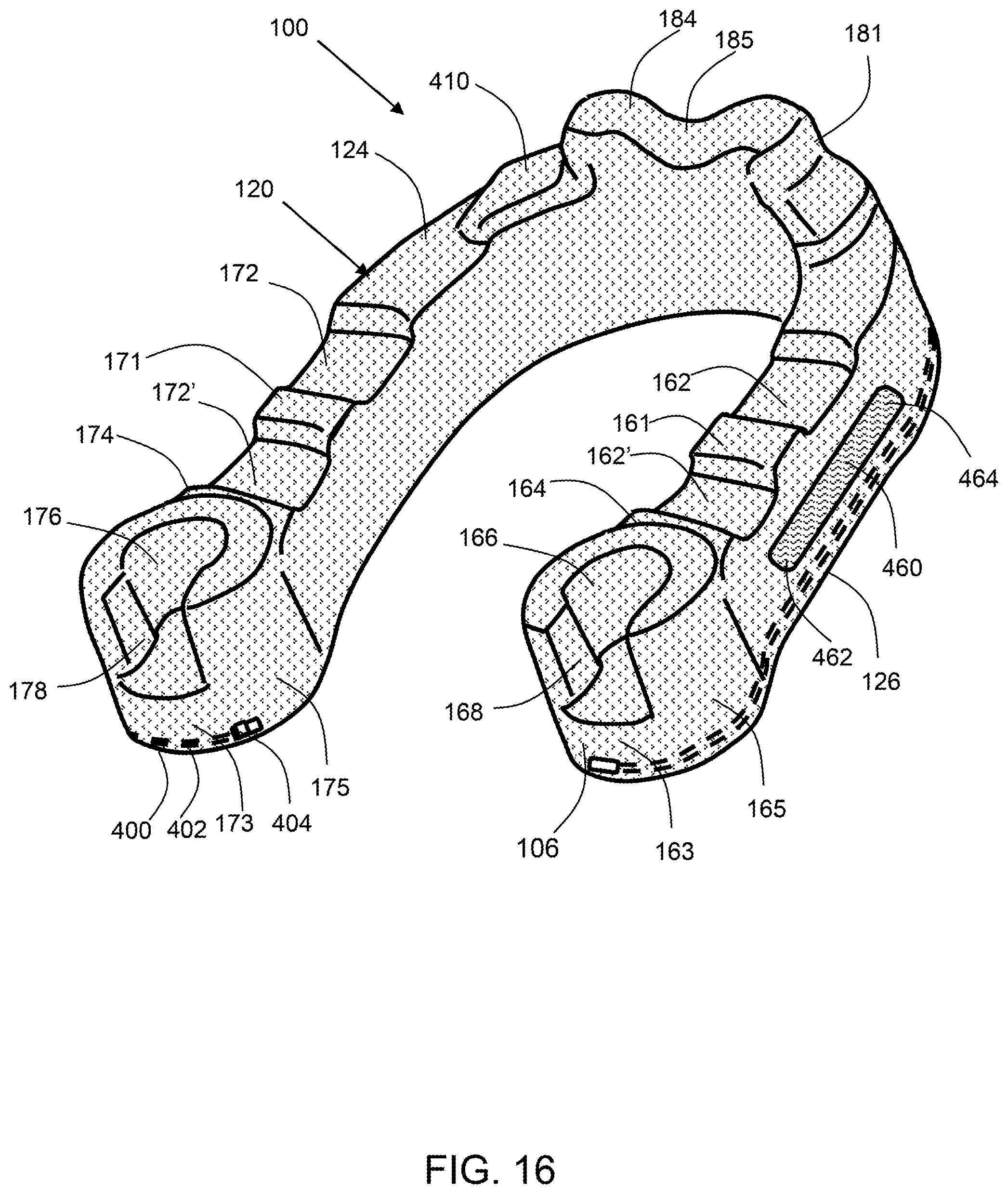 Patent US12403989 Figure 14 – Personal floatation device