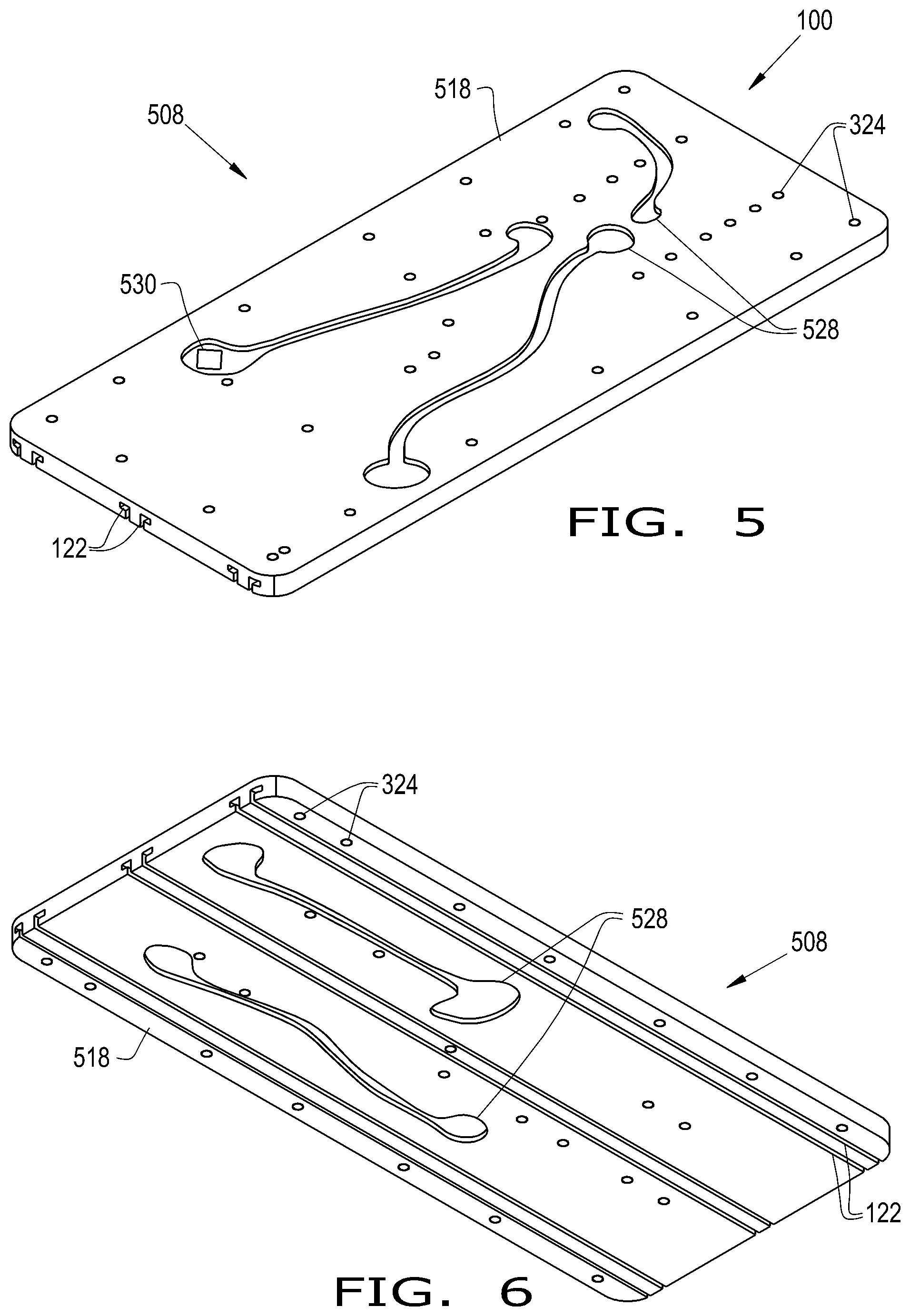 Patent US12403990 Figure 3 – Pontoon/tritoon watercraft with composite chassis