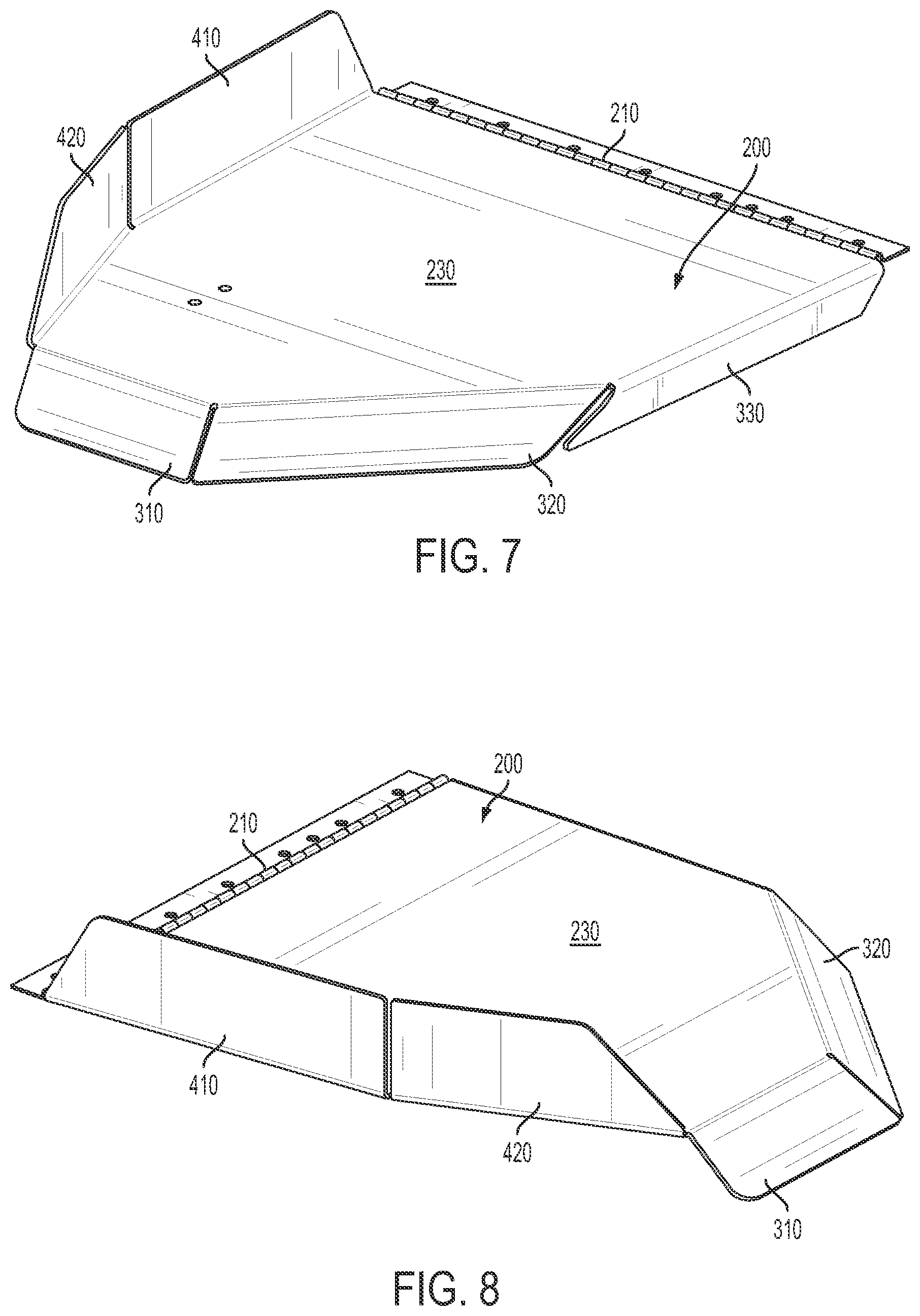Patent US12403991 Figure 5 – Wake-modifying device for a boat