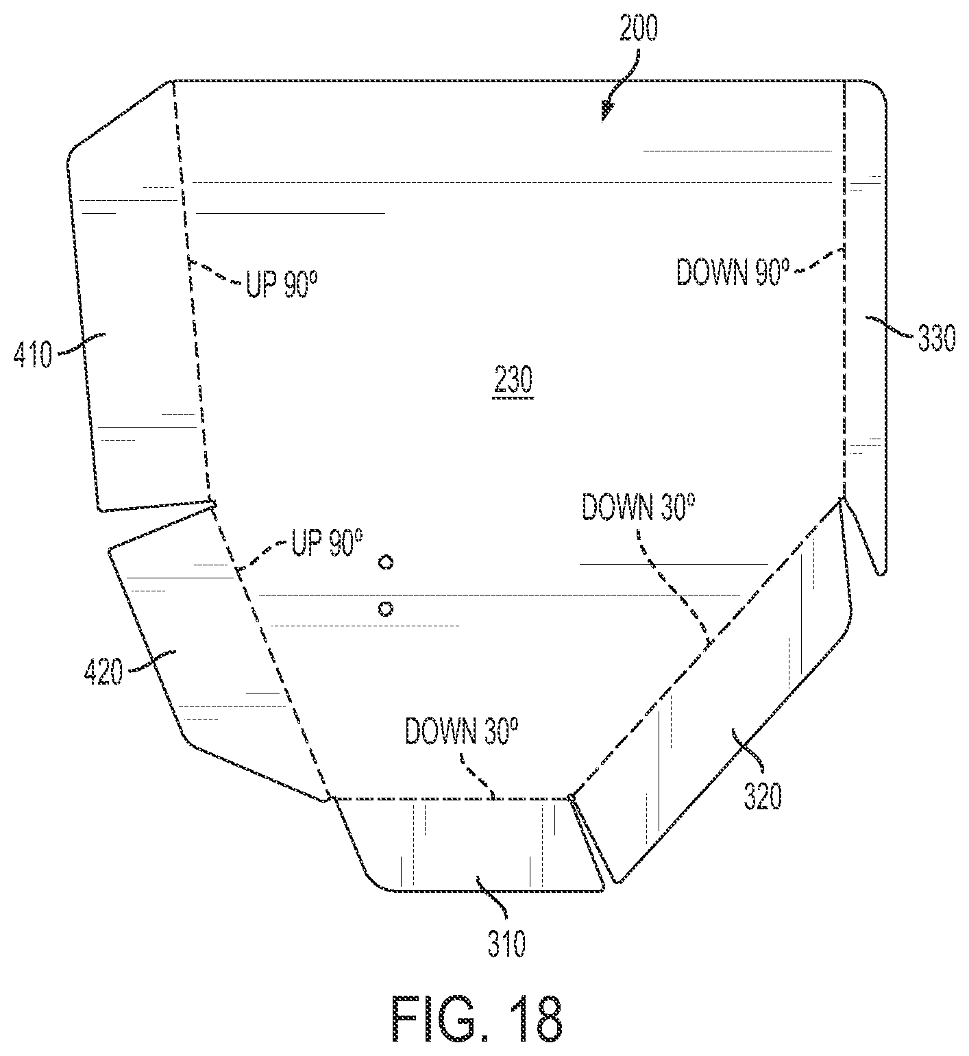 Patent US12403991 Figure 11 – Wake-modifying device for a boat