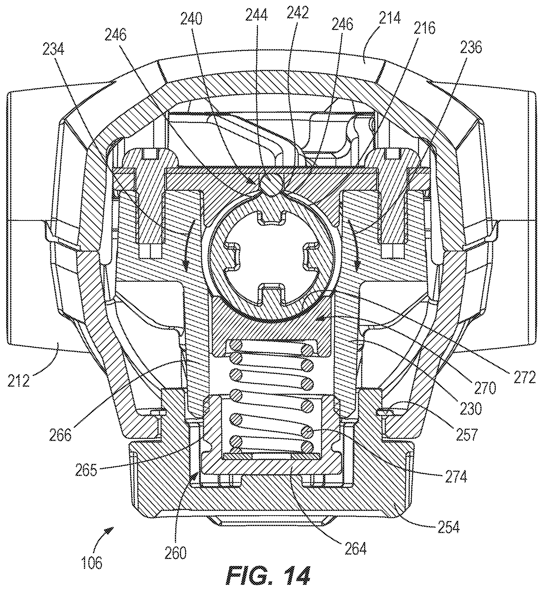 Patent US12403994 Figure 12 – Tillers for marine drives having tilt mechanism