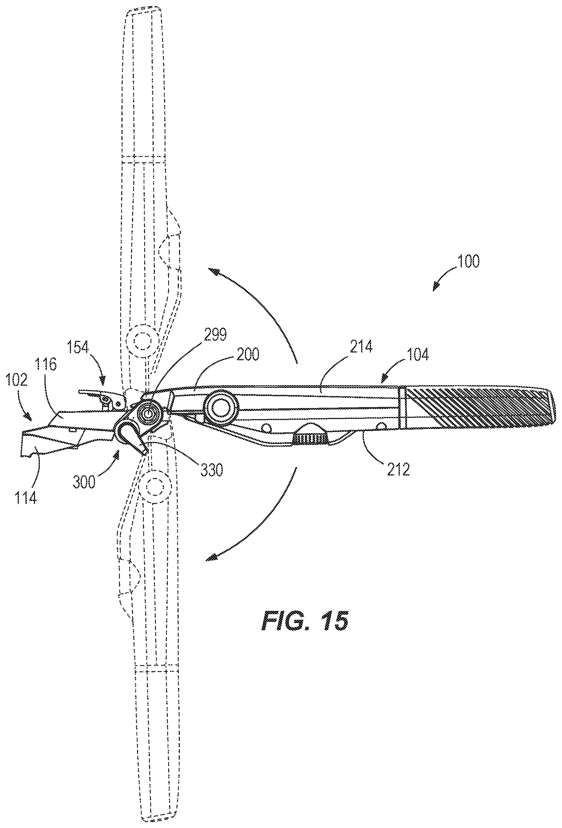 Patent US12403994 Figure 13 – Tillers for marine drives having tilt mechanism