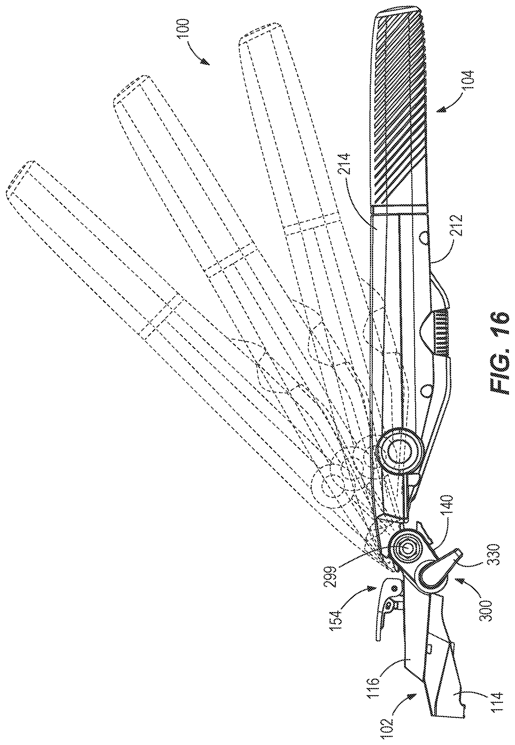 Patent US12403994 Figure 14 – Tillers for marine drives having tilt mechanism
