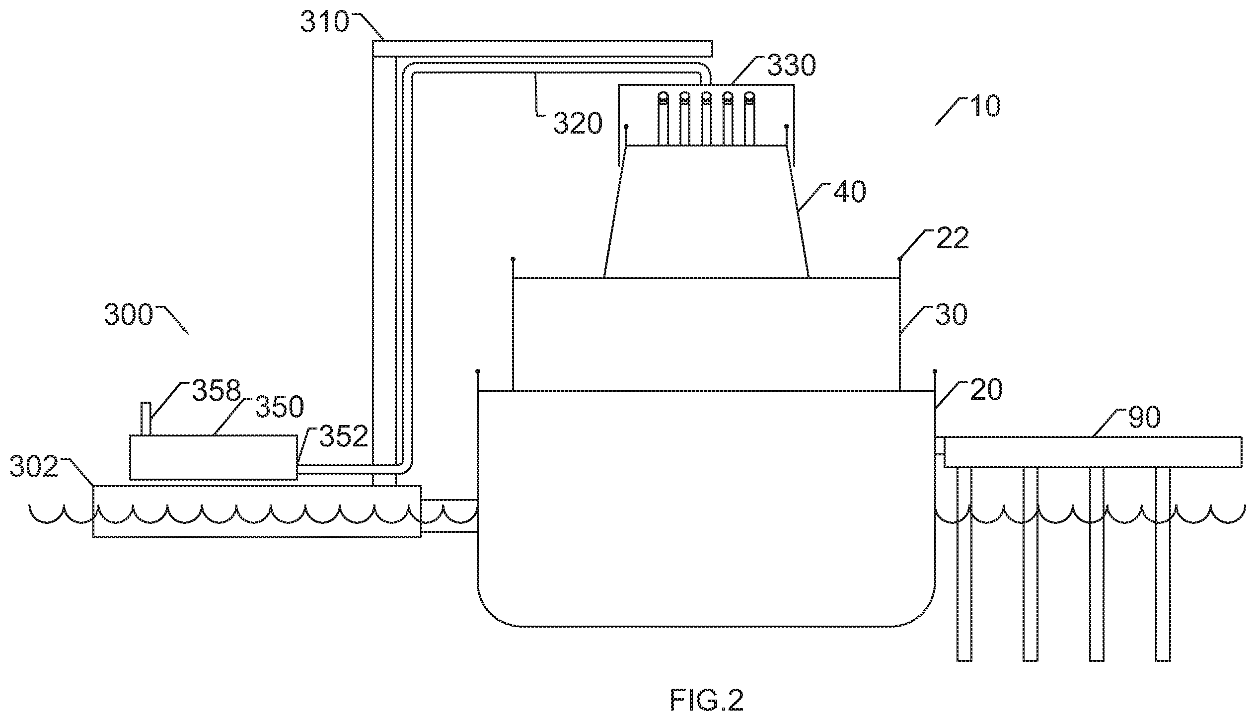 Patent US12403997 Figure 2 – Apparatus for emissions reduction as a service (ERaaS)