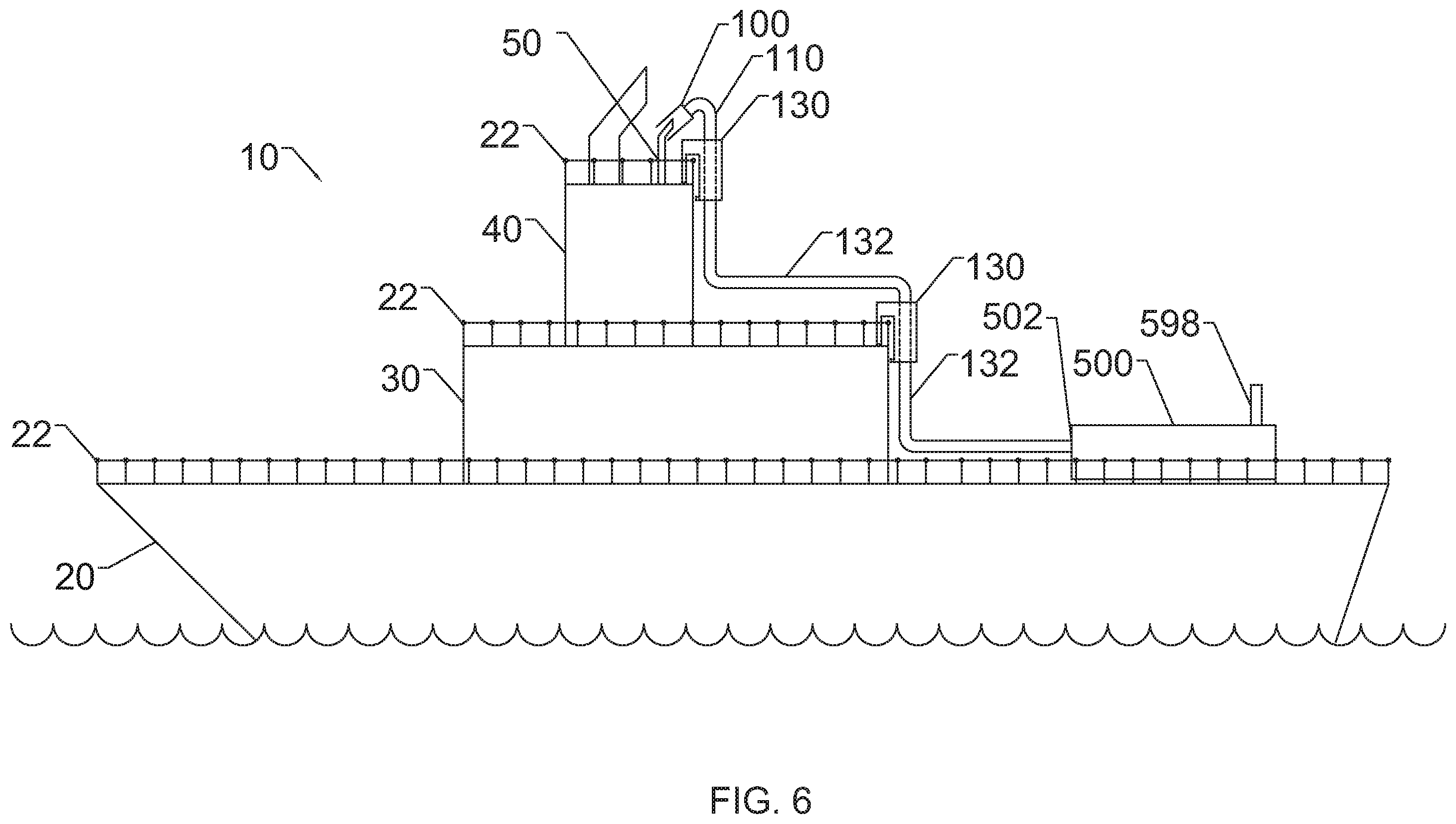 Patent US12403997 Figure 6 – Apparatus for emissions reduction as a service (ERaaS)