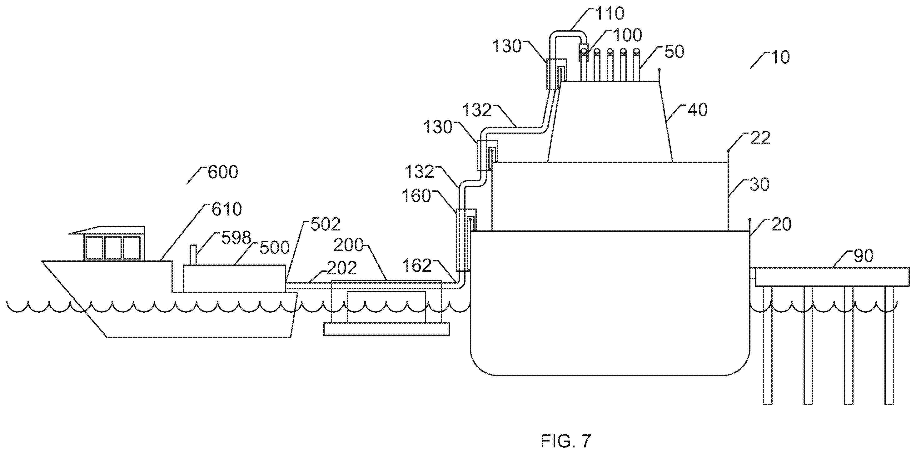 Patent US12403997 Figure 7 – Apparatus for emissions reduction as a service (ERaaS)