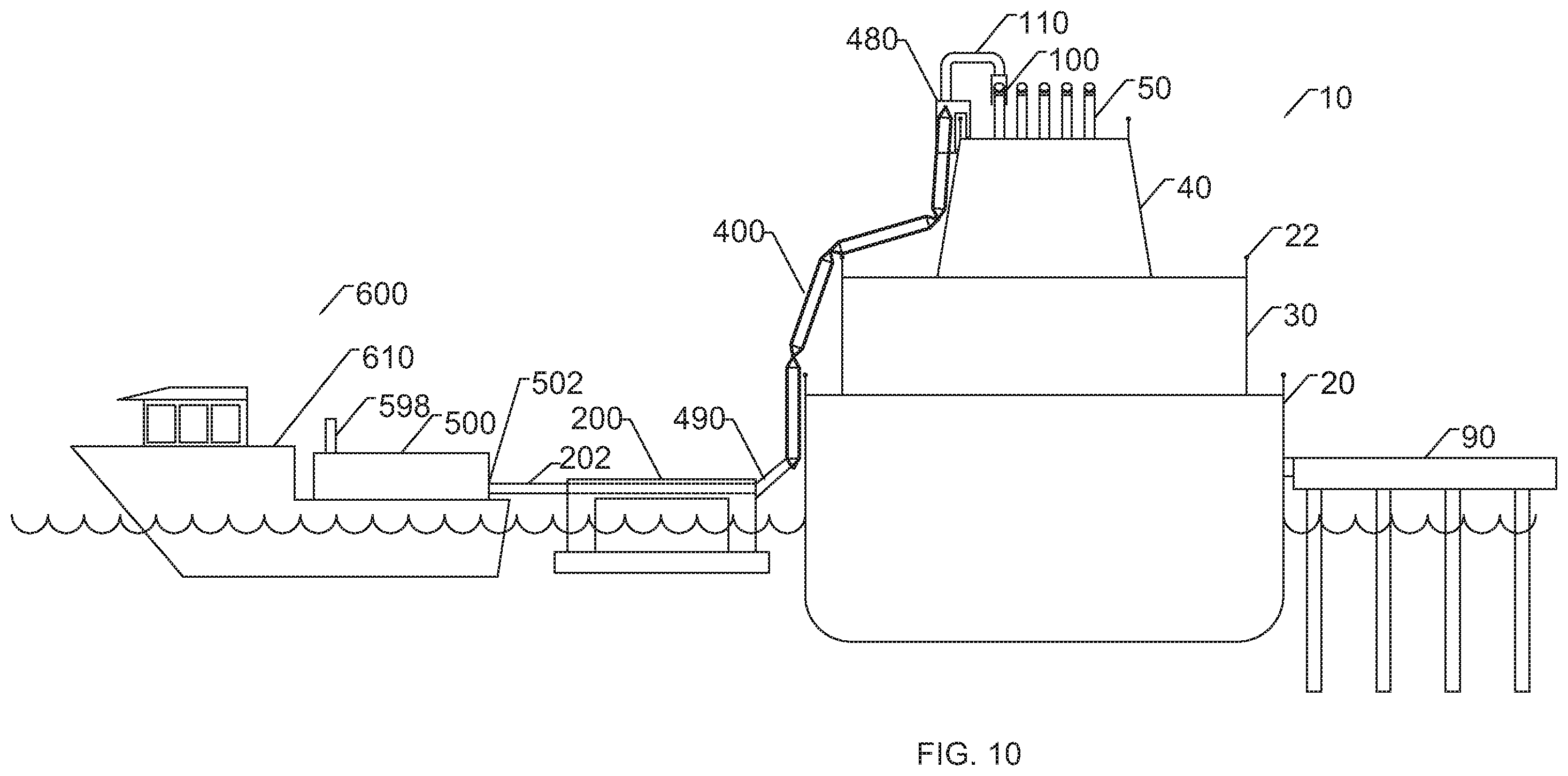 Patent US12403997 Figure 10 – Apparatus for emissions reduction as a service (ERaaS)