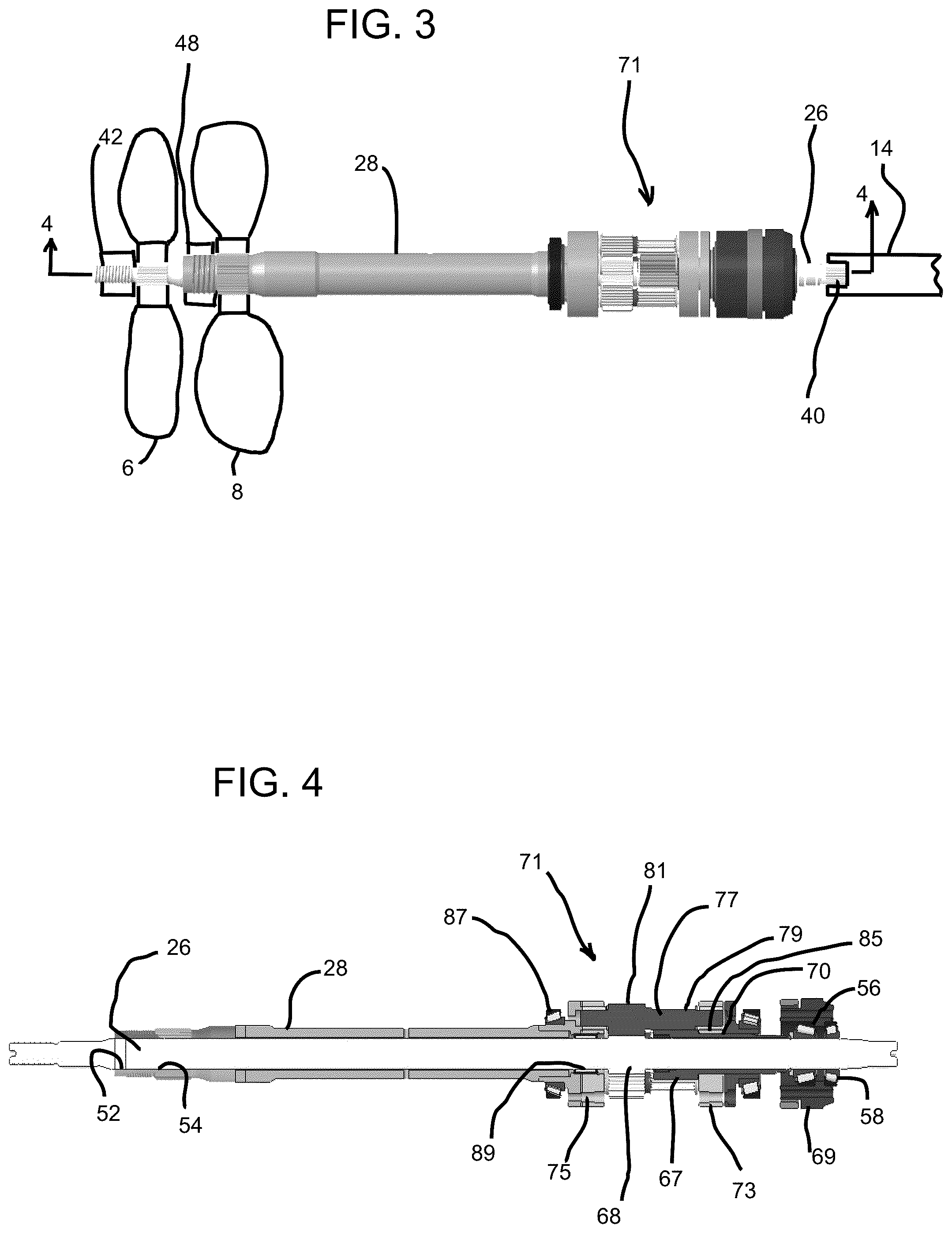 Patent US12403999 Figure 2 – Marine propulsion system supported by a strut