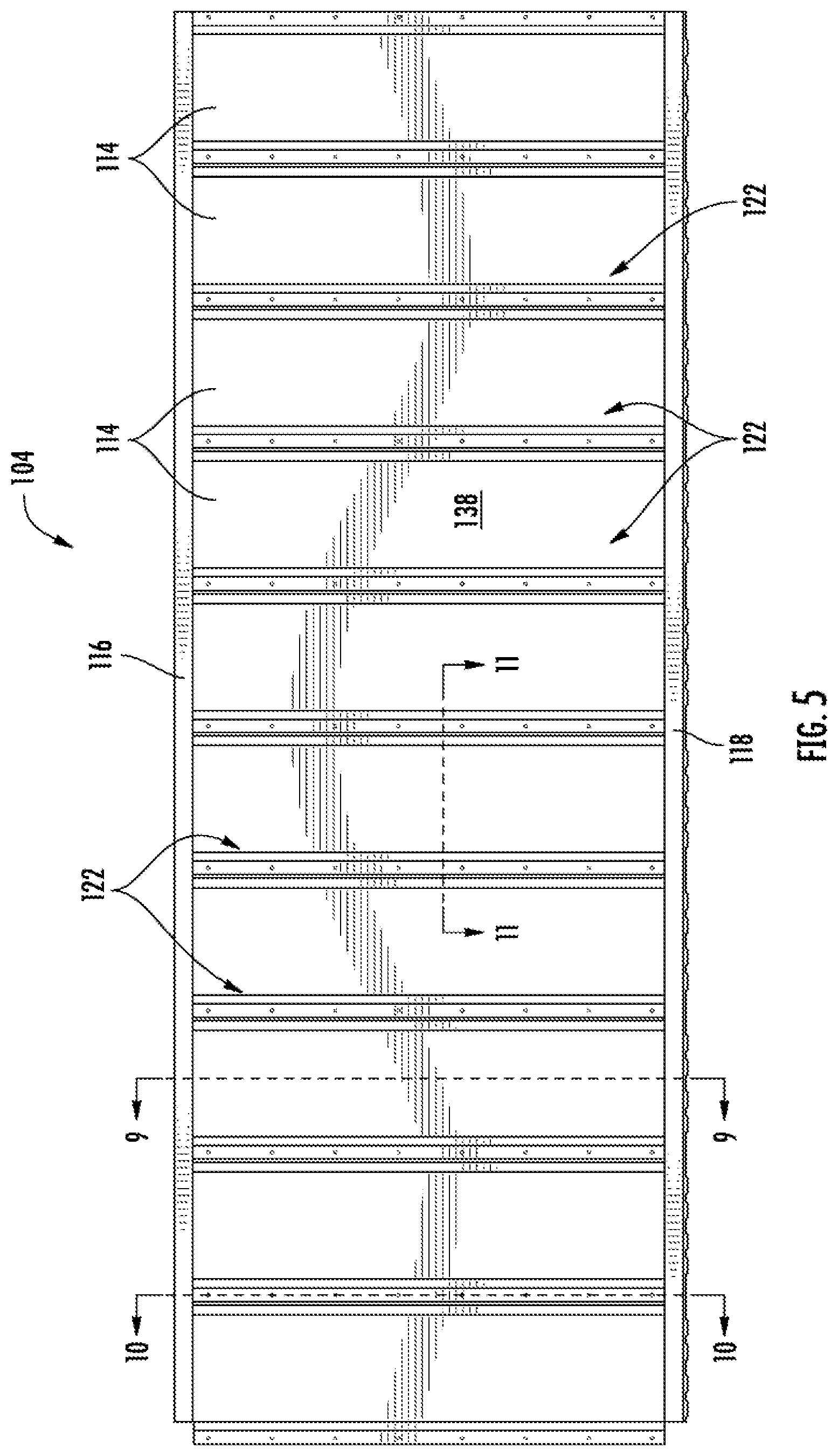 Patent US12410003 Figure 5 – Refuse container having modular side walls