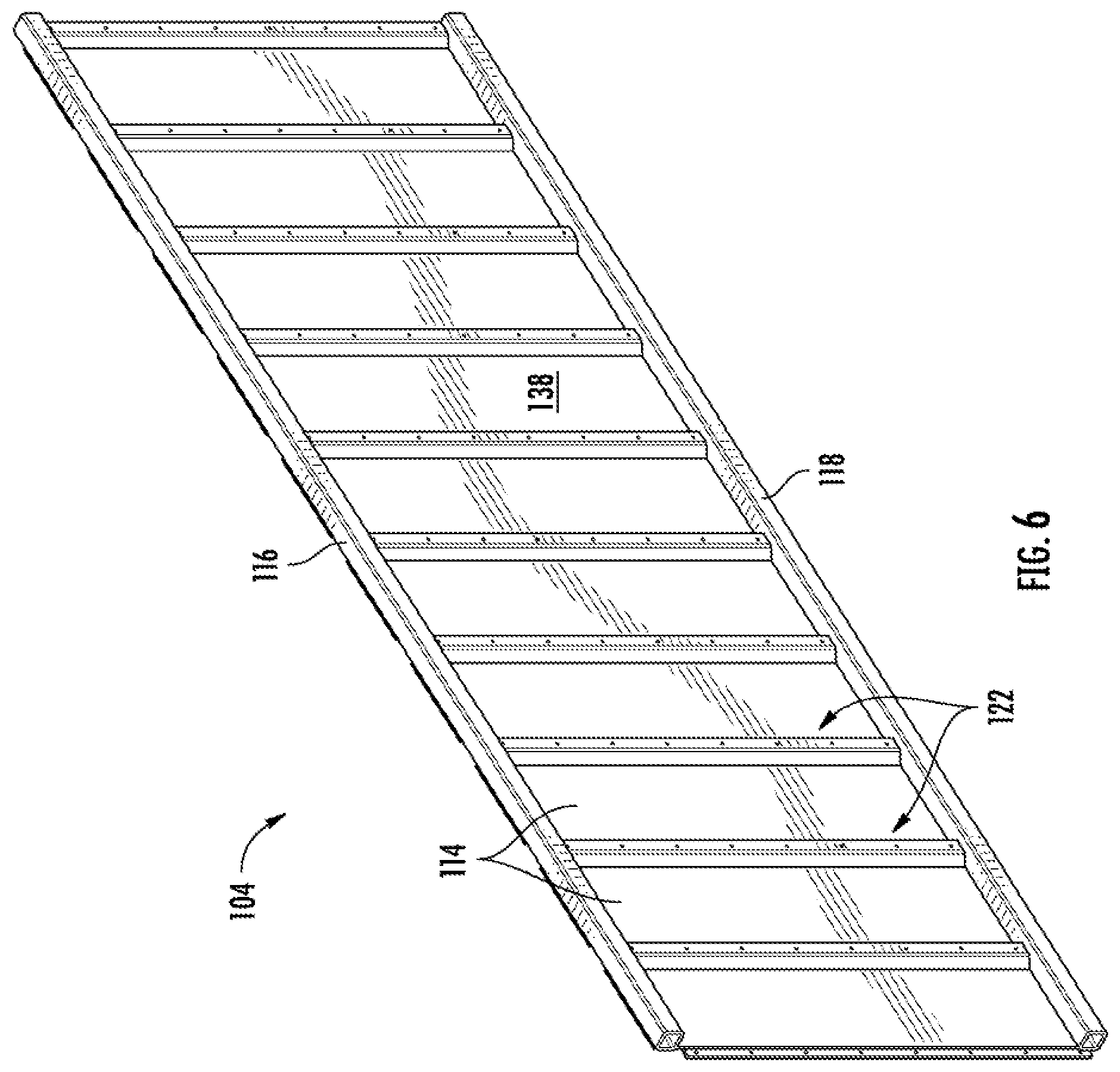 Patent US12410003 Figure 6 – Refuse container having modular side walls