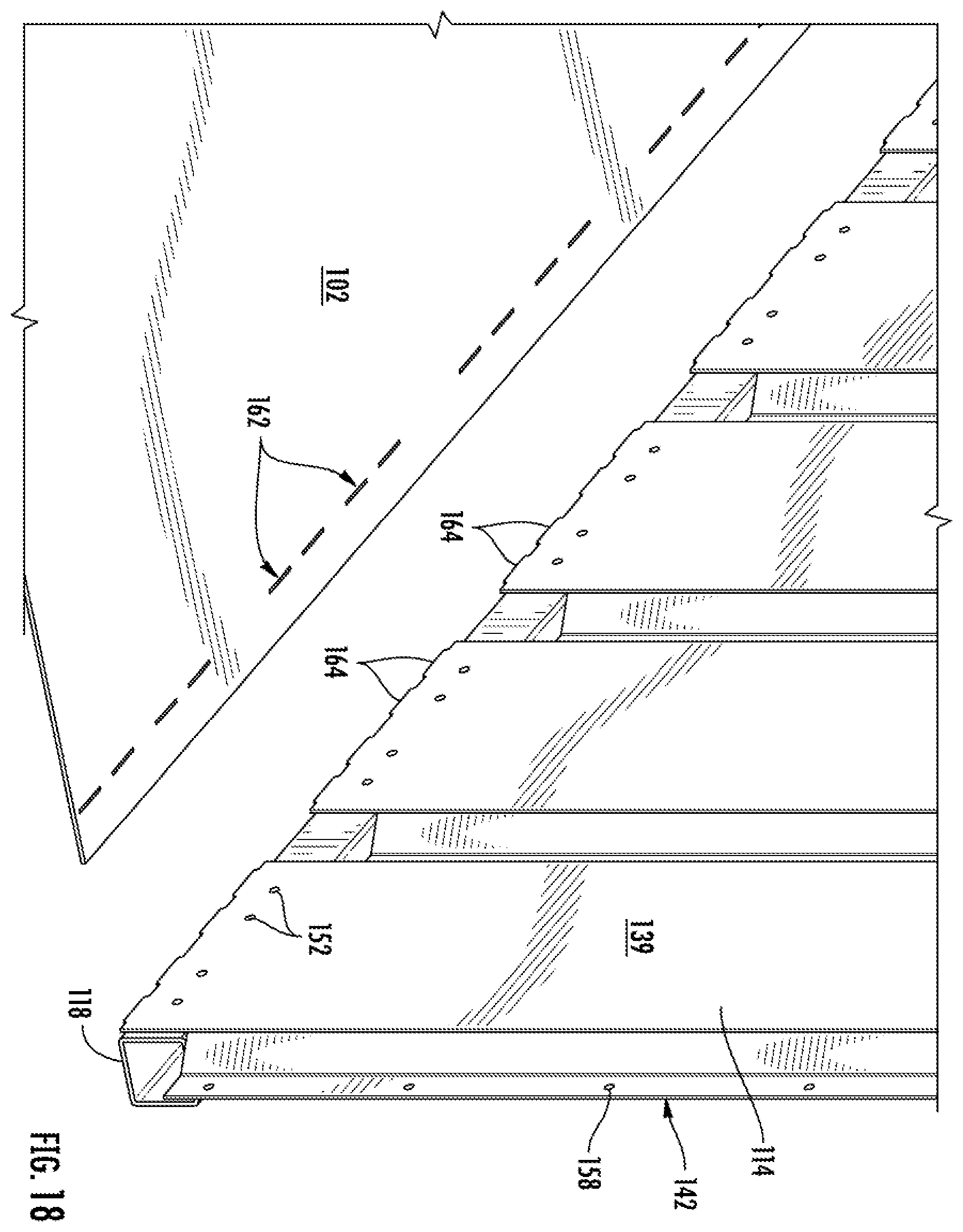 Patent US12410003 Figure 13 – Refuse container having modular side walls