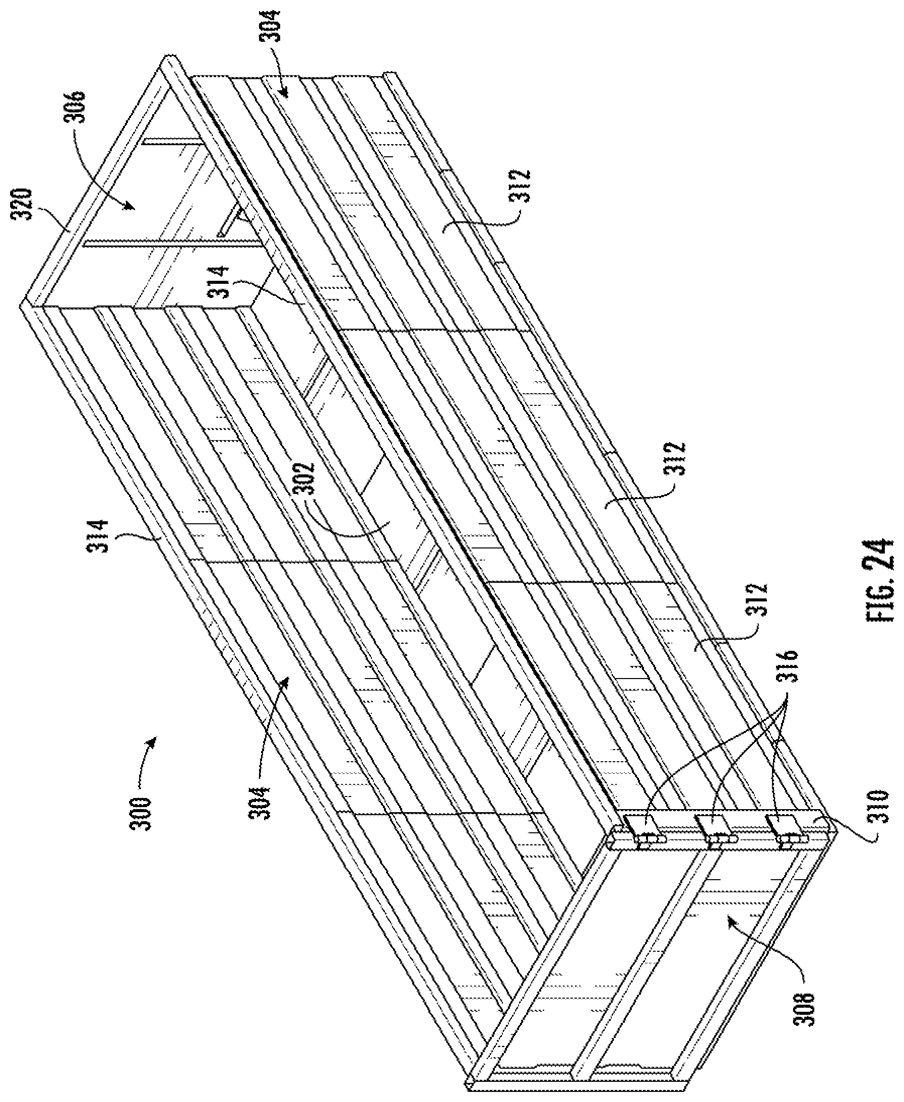 Patent US12410003 Figure 17 – Refuse container having modular side walls
