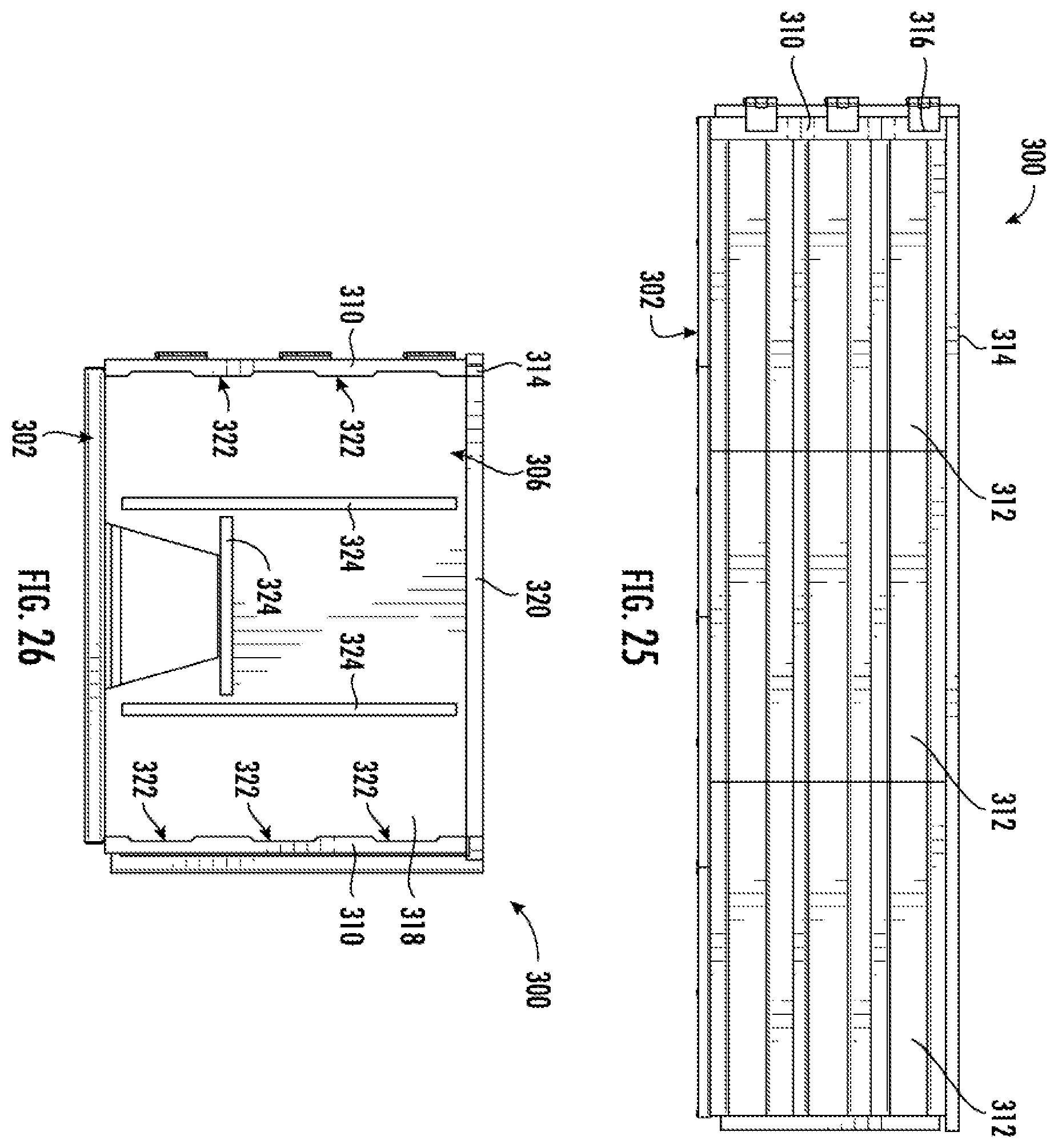 Patent US12410003 Figure 18 – Refuse container having modular side walls