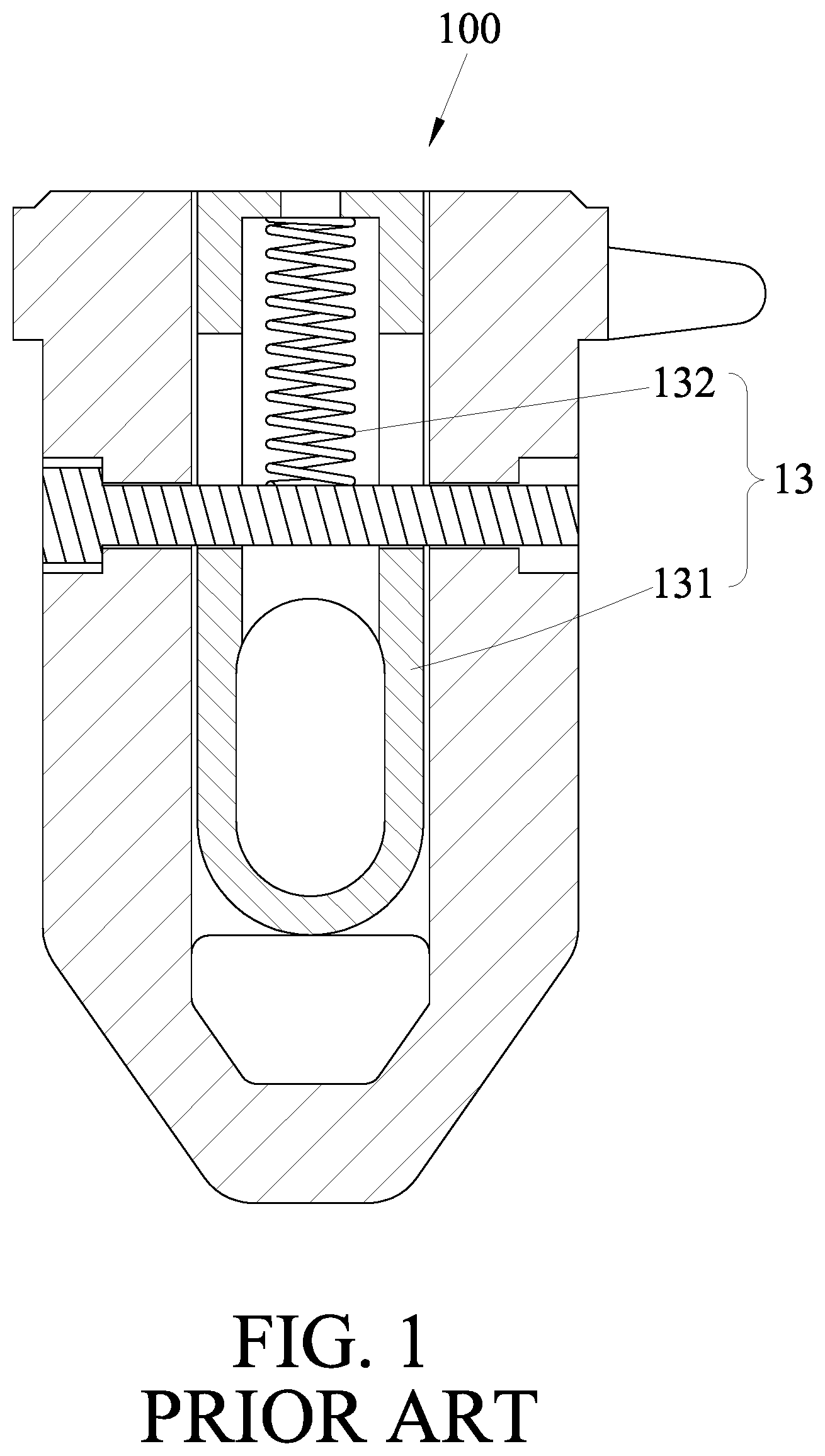 Patent US12410004 Figure 1 – Shipping container connector