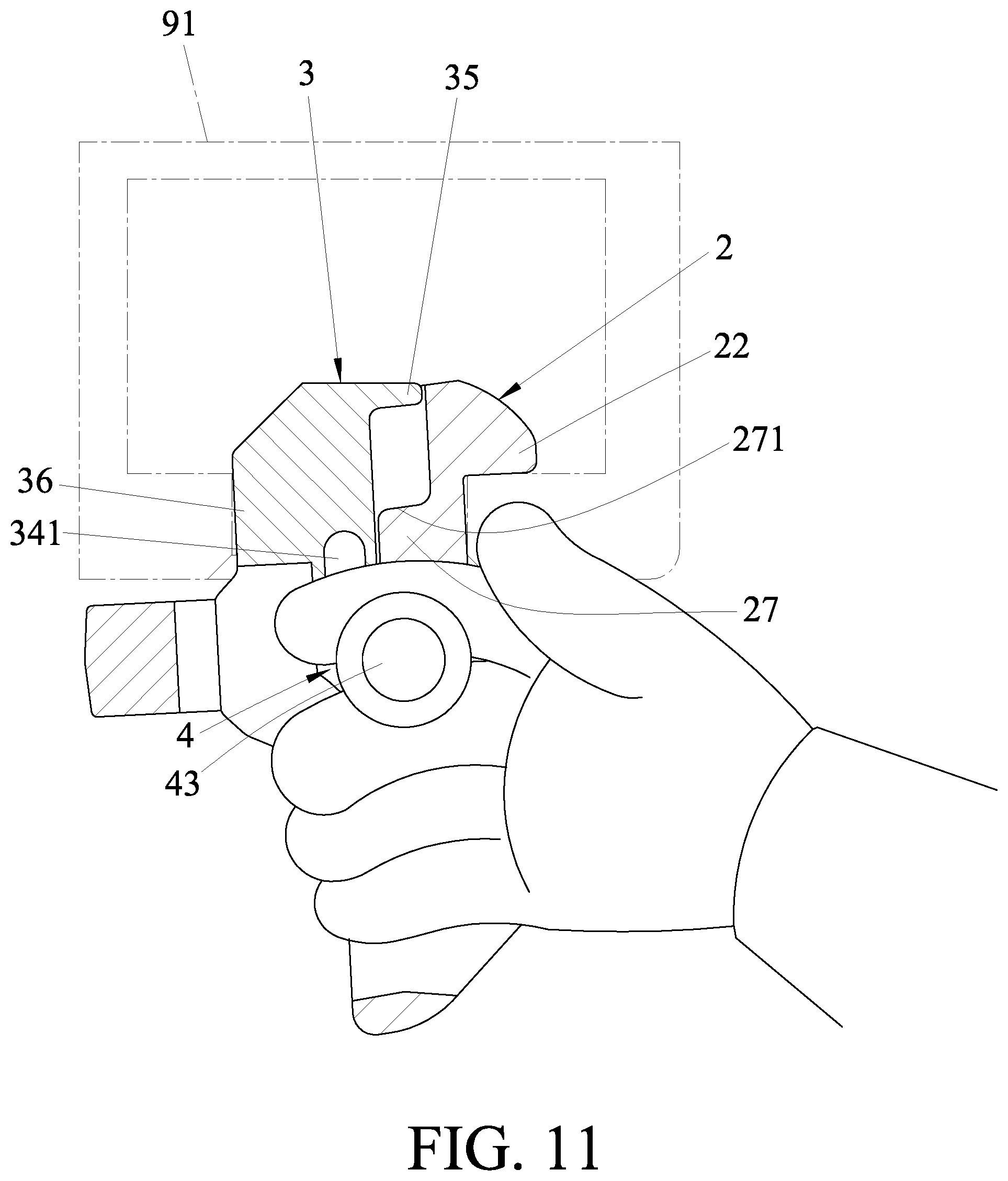 Patent US12410004 Figure 10 – Shipping container connector