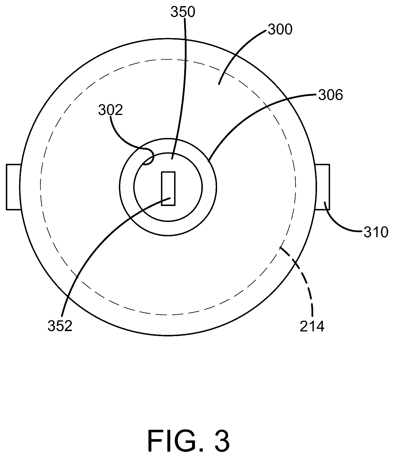 Patent US12410006 Figure 3 – Locking garbage can device