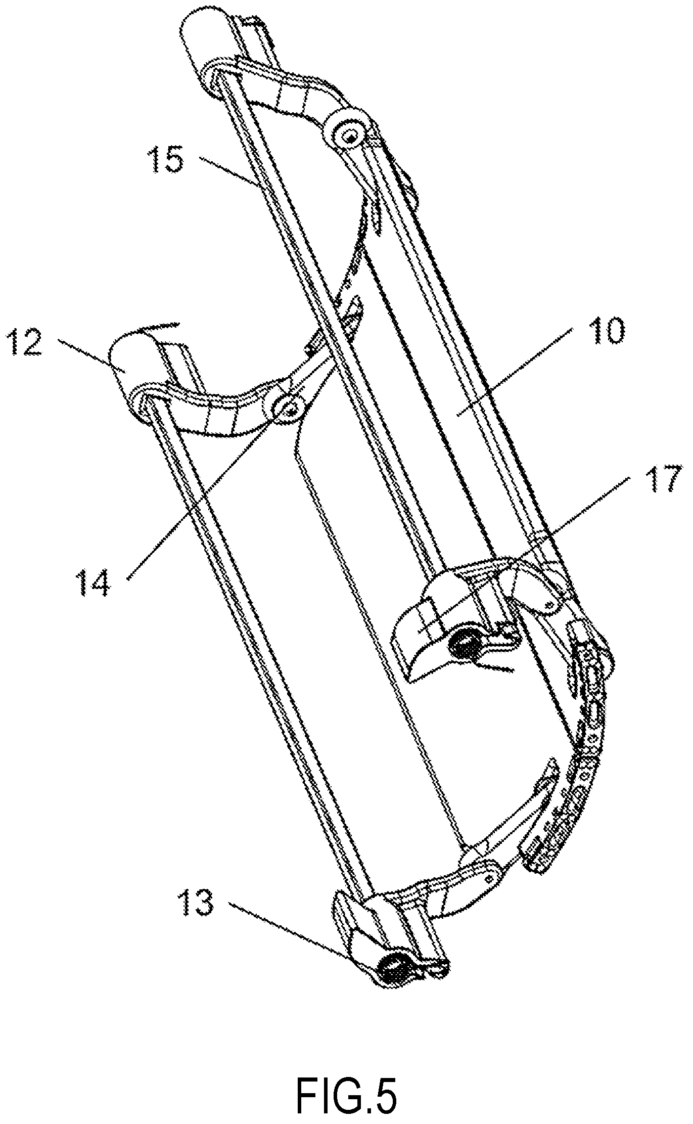 Patent US12410007 Figure 5 – Pedal bin