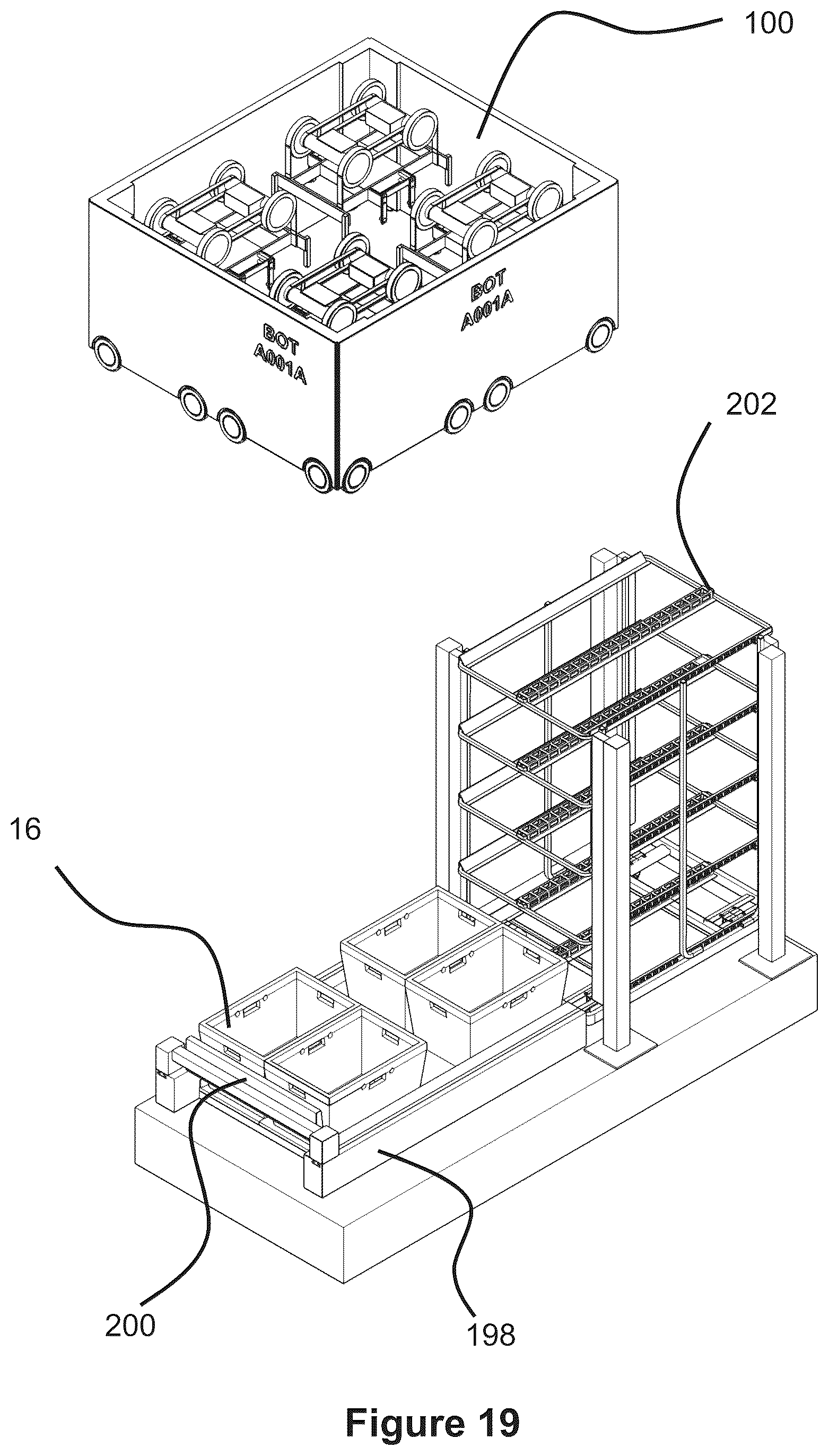 Patent US12410008 Figure 19 – Method and apparatus for retrieving units from a storage system