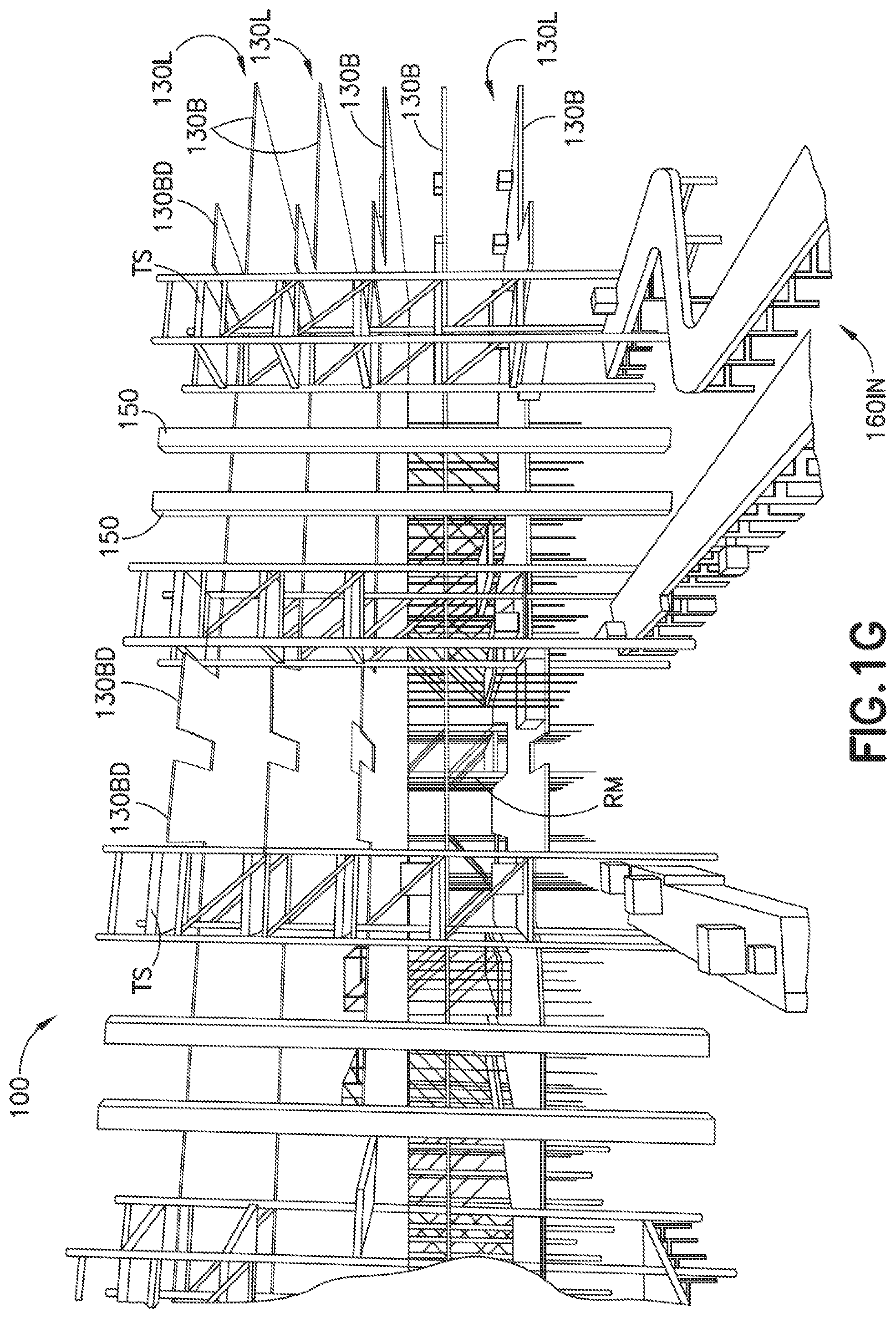 Patent US12410010 Figure 8 – Storage and retrieval system