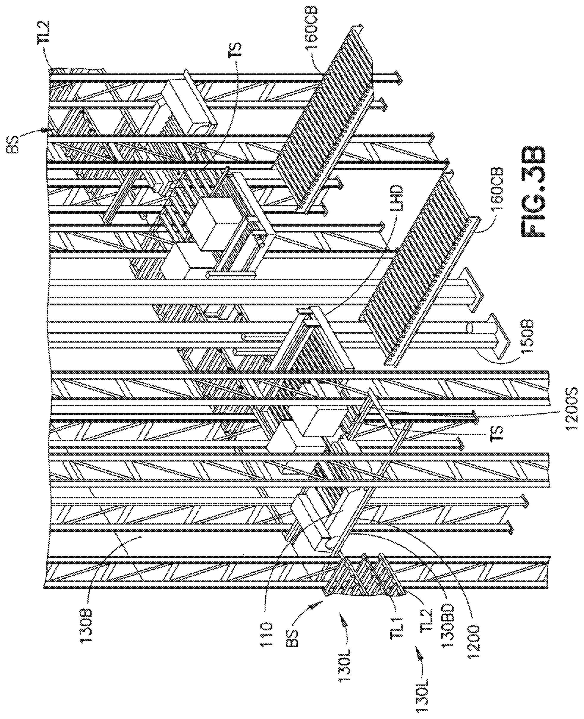 Patent US12410010 Figure 12 – Storage and retrieval system