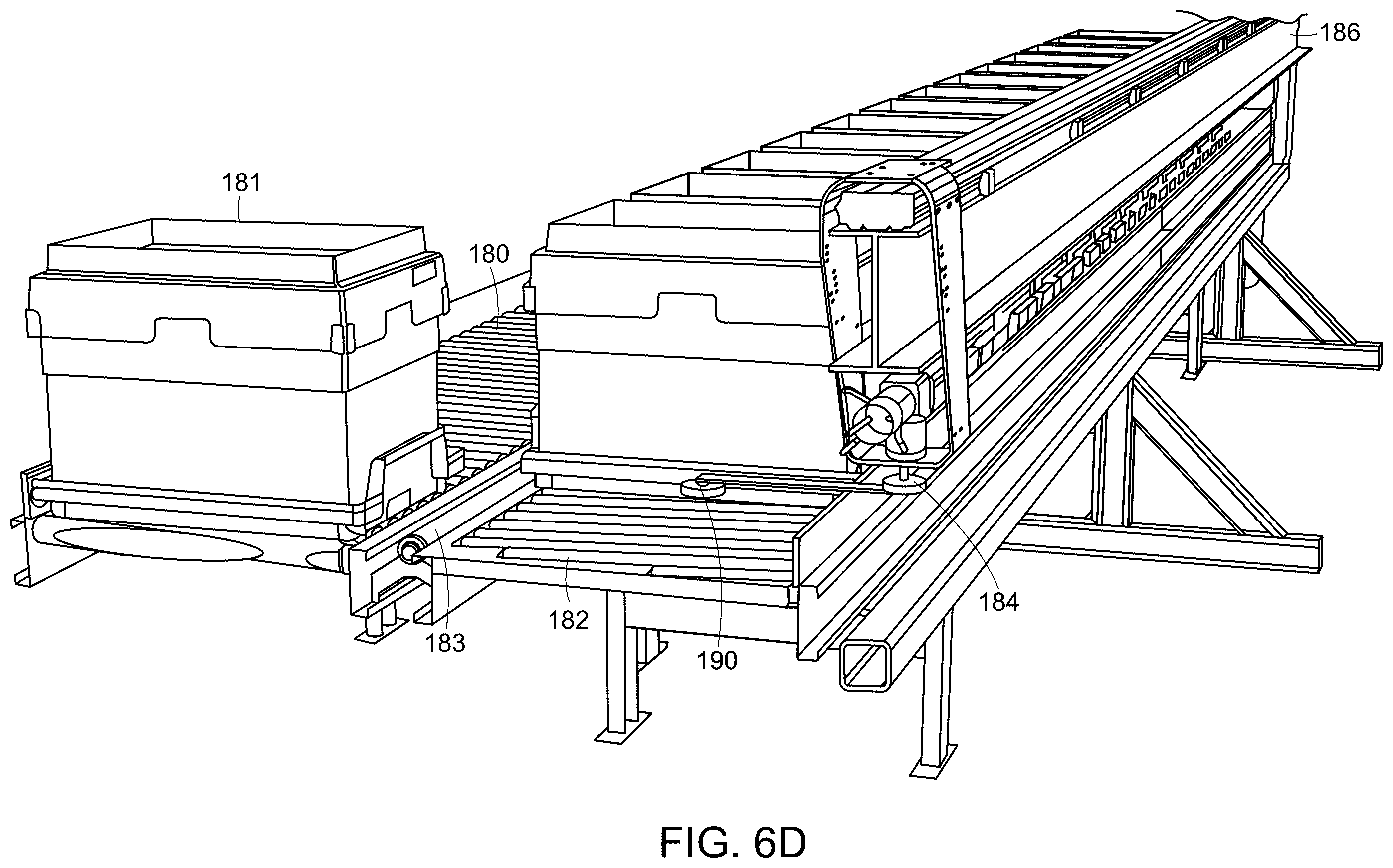 Patent US12410011 Figure 9 – Systems and methods for processing objects including an auto-shuttle system
