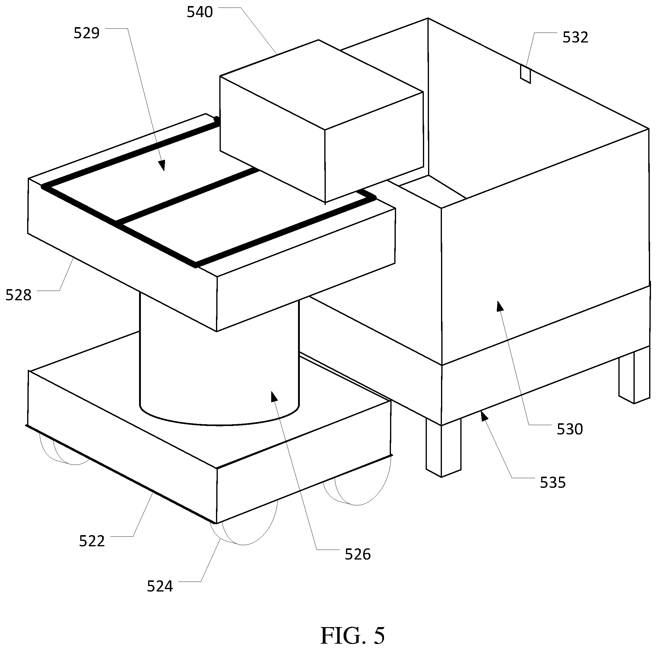 Patent US12410012 Figure 5 – Systems and methods for efficient package sorting for delivery