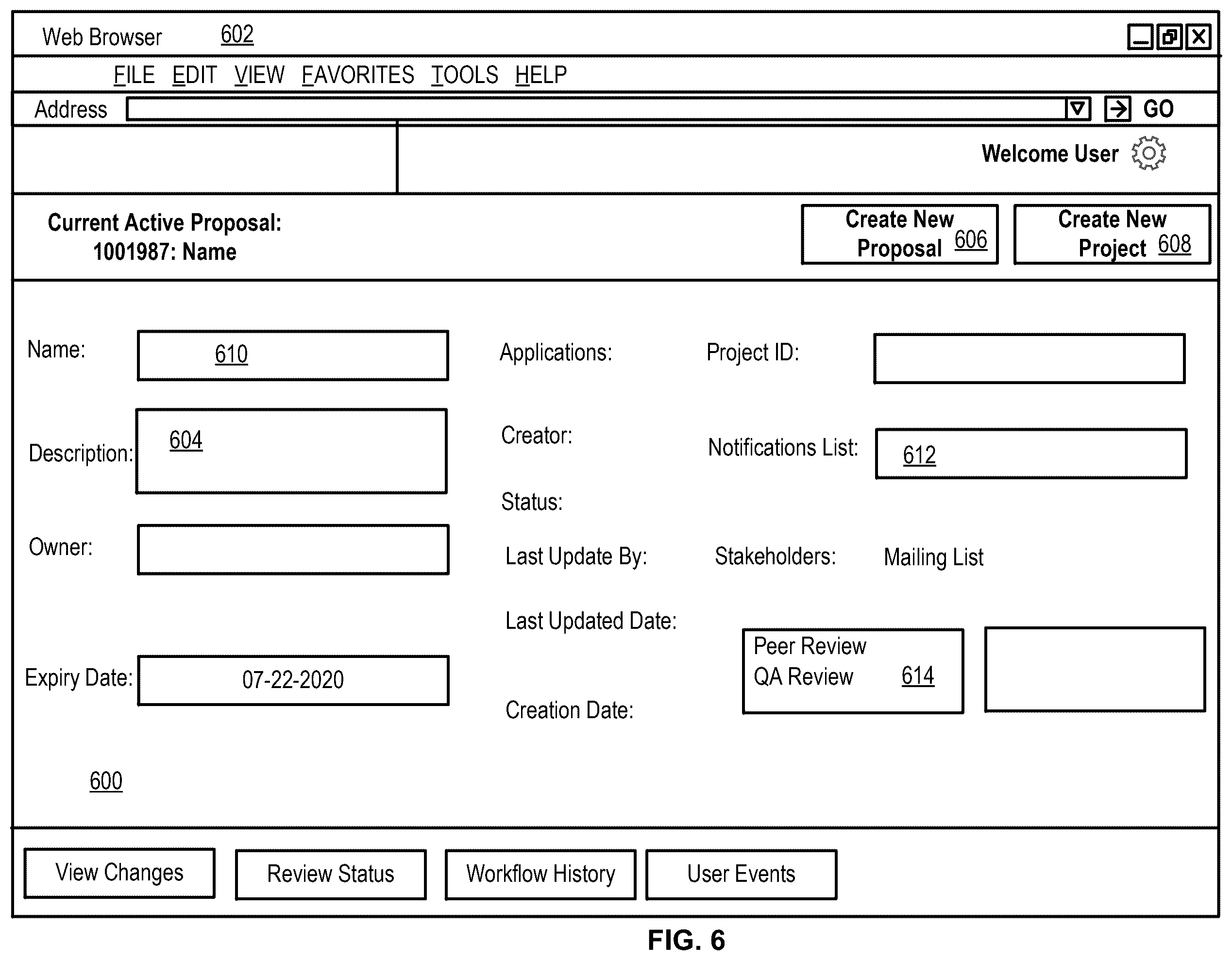 Patent US12410013 Figure 6 – Automated capacity recommendation engine for shipping networks