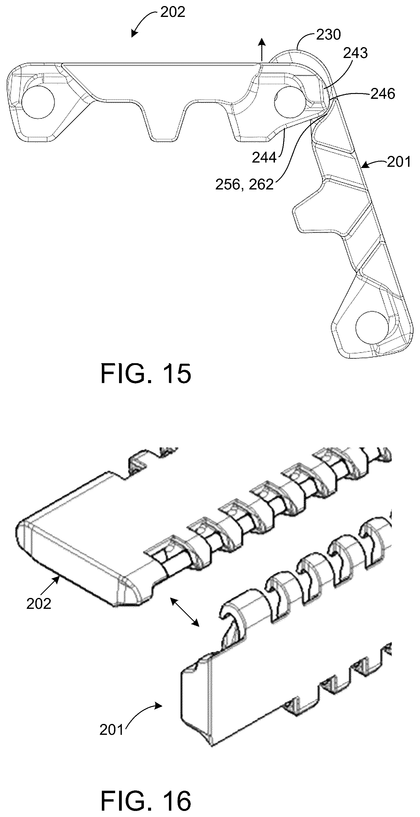 Patent US12410016 Figure 9 – Modular conveyor belt with dedicated access assembly