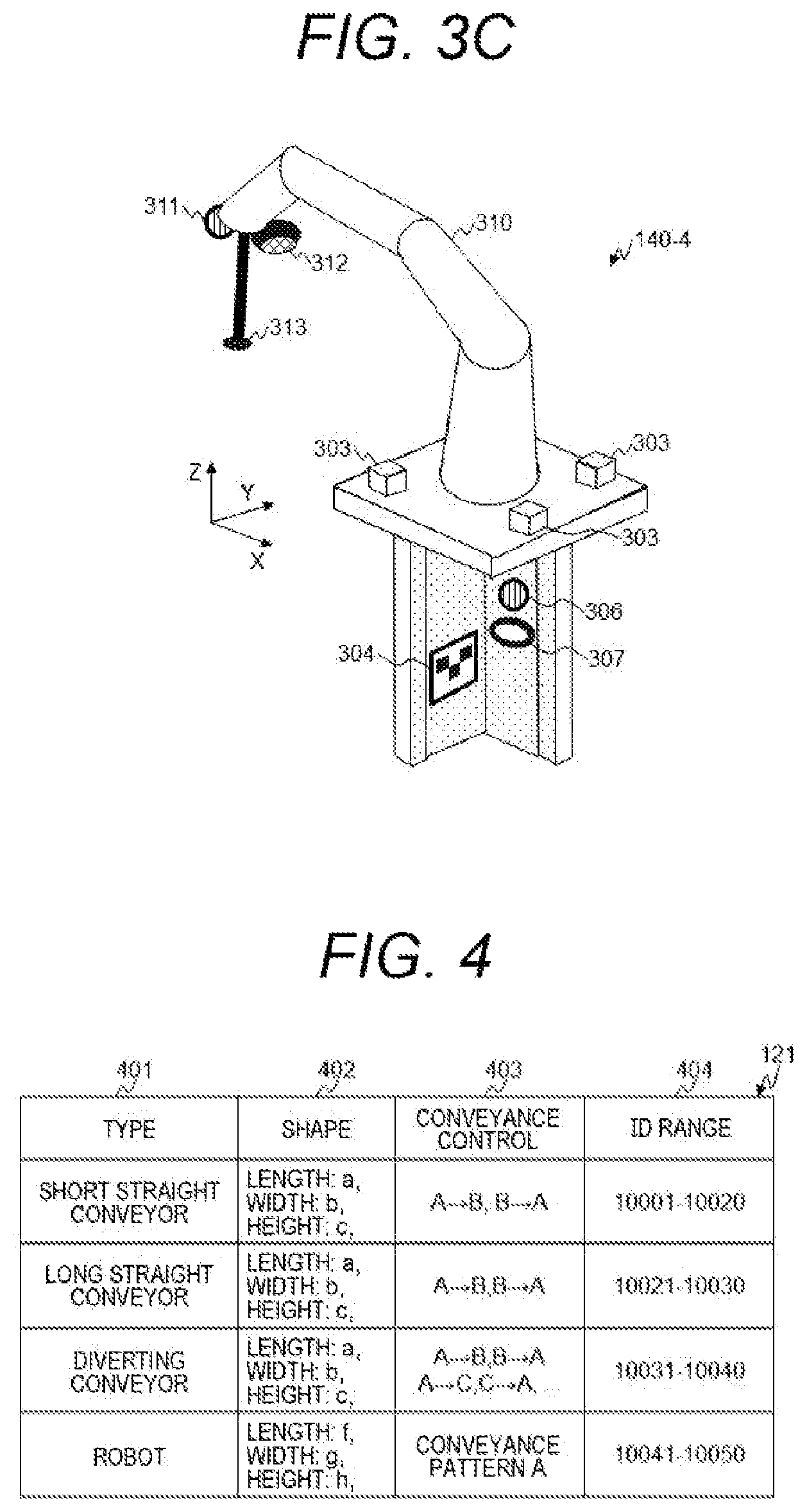 Patent US12410017 Figure 4 – Computer system, computer, and method for controlling conveyance system