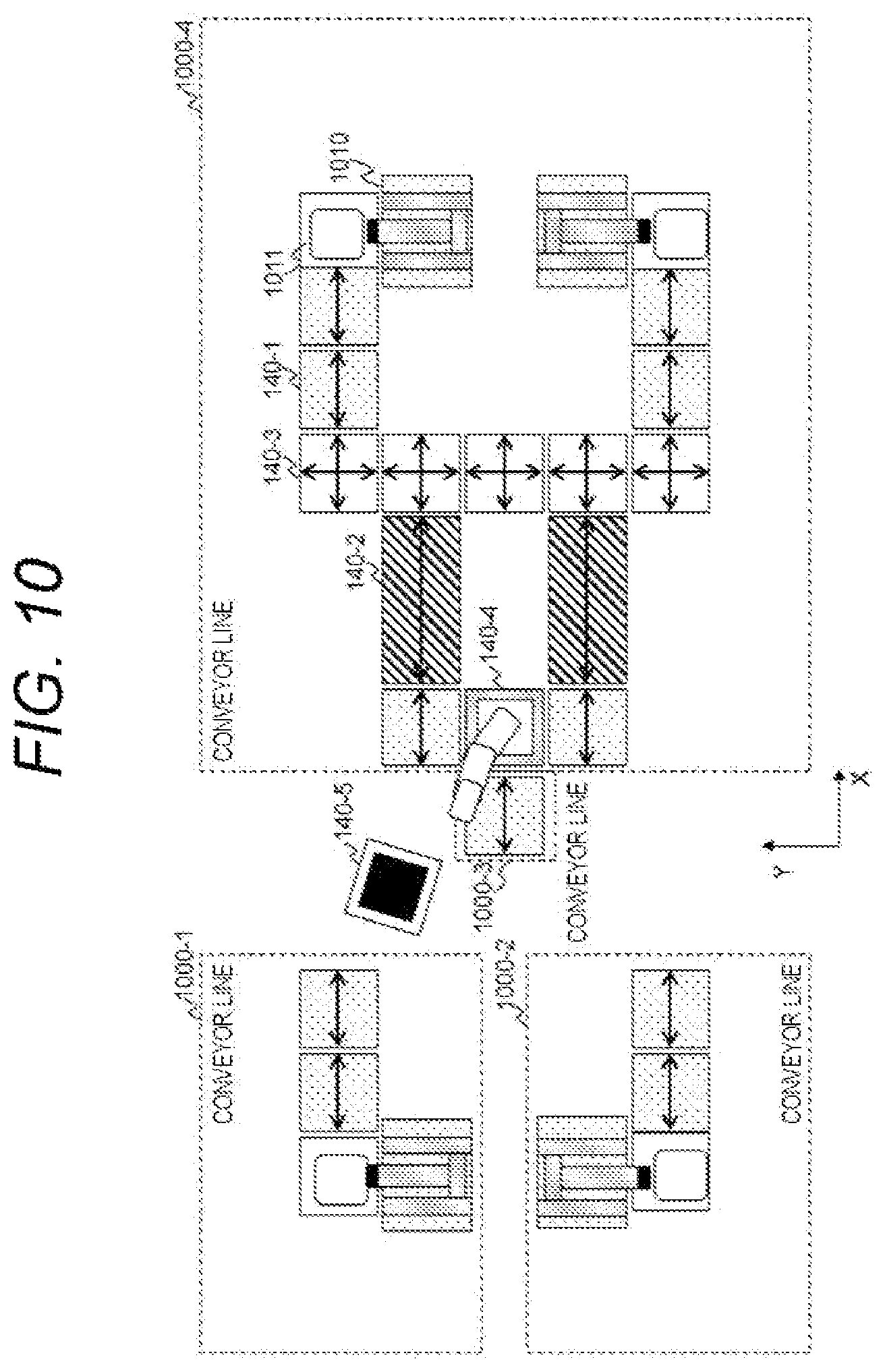 Patent US12410017 Figure 9 – Computer system, computer, and method for controlling conveyance system