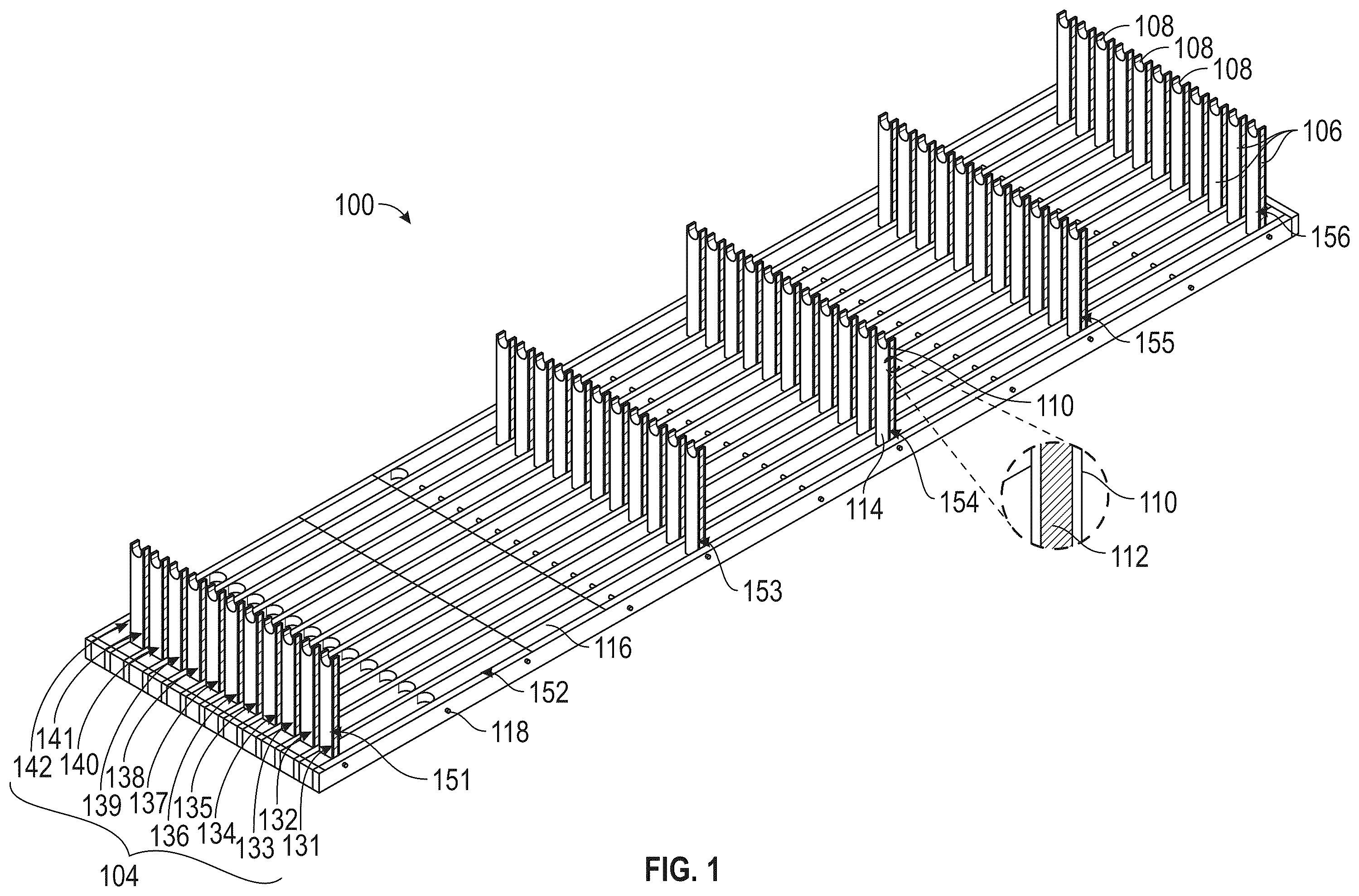 Patent US12410020 Figure 1 – Systems and methods for installation of solar panel assemblies