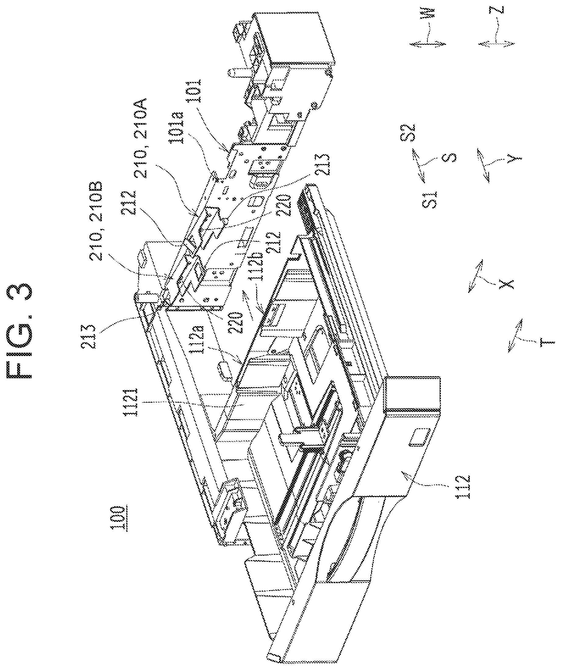 Patent US12410024 Figure 4 – Pull-out lock device for sheet container and image-forming apparatus including the same