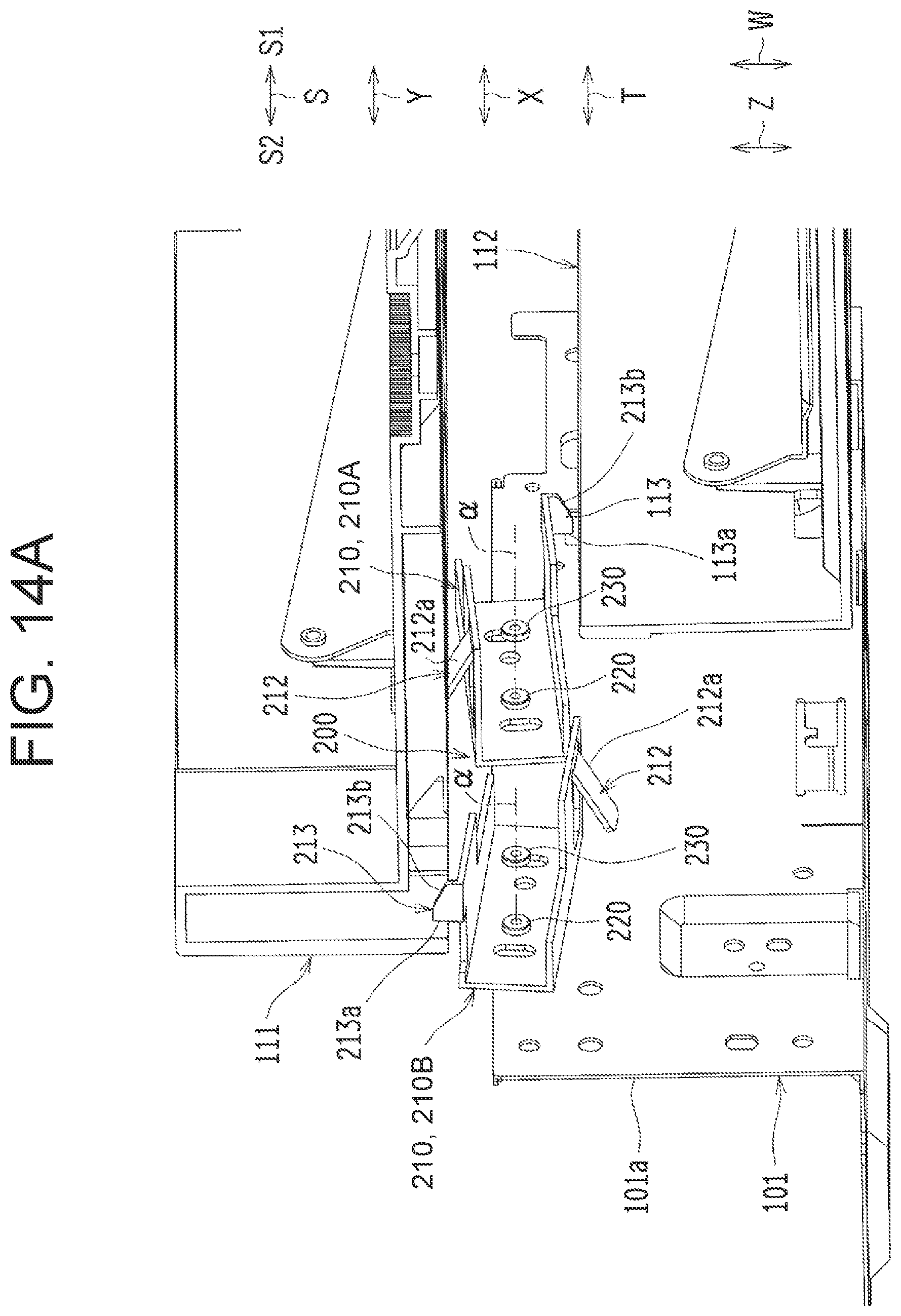 Patent US12410024 Figure 16 – Pull-out lock device for sheet container and image-forming apparatus including the same