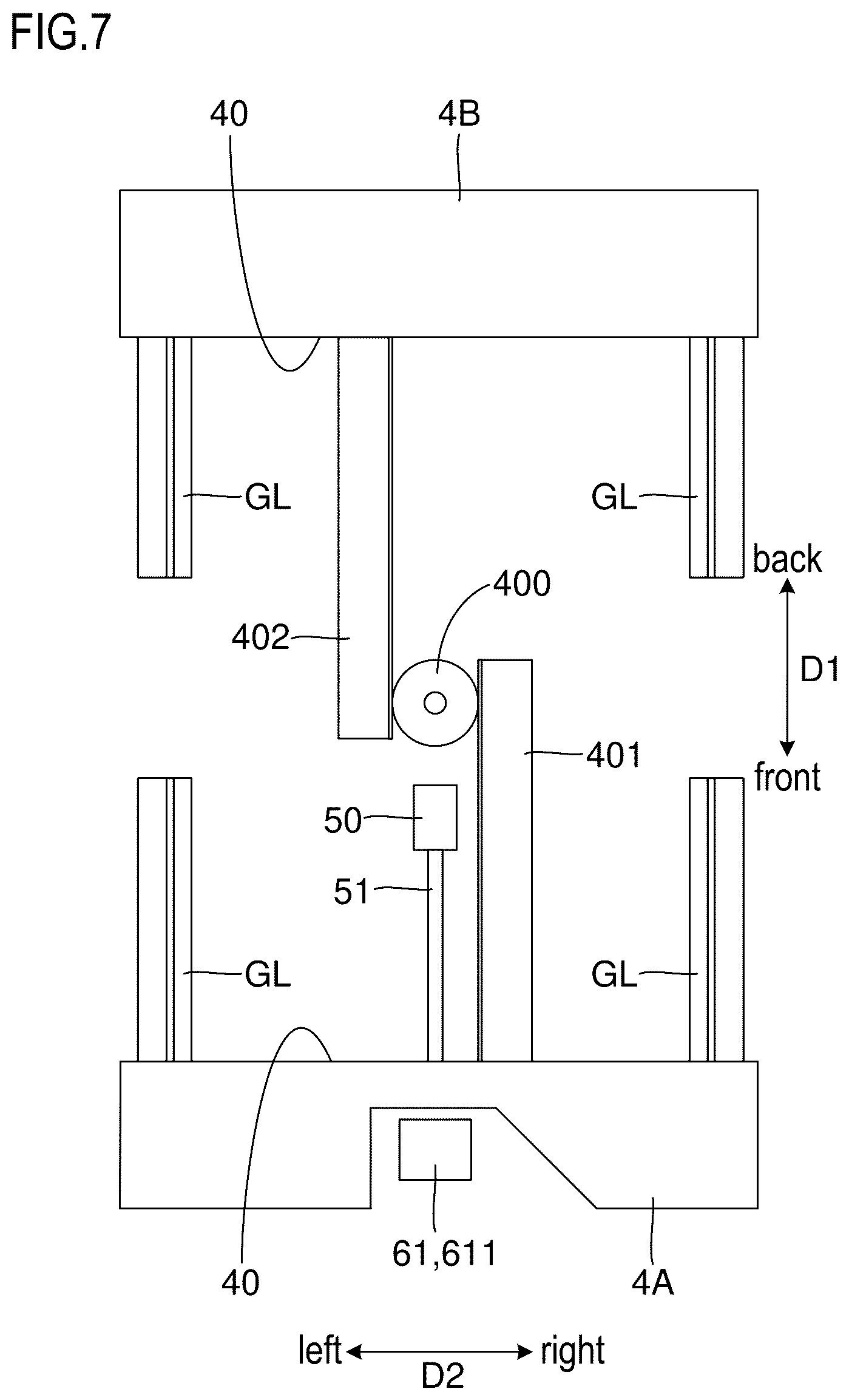 Patent US12410025 Figure 7 – Sheet storage device and image formation system including same