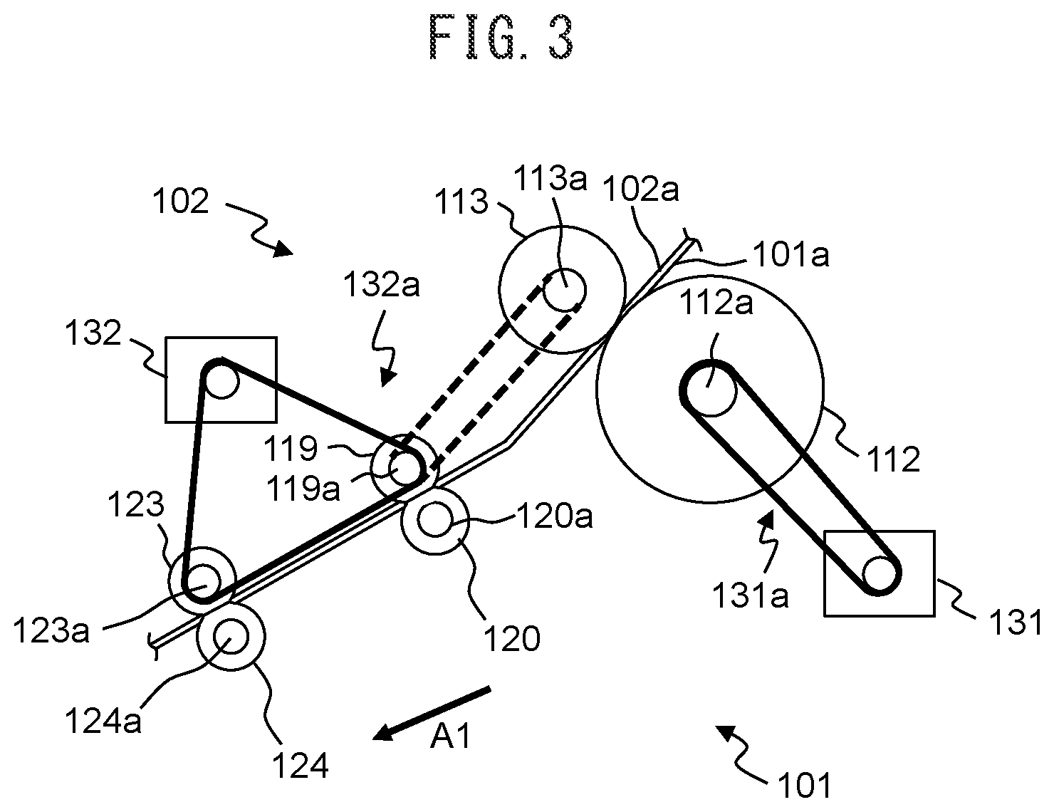 Patent US12410026 Figure 3 – Medium conveyance device, control method, and control program