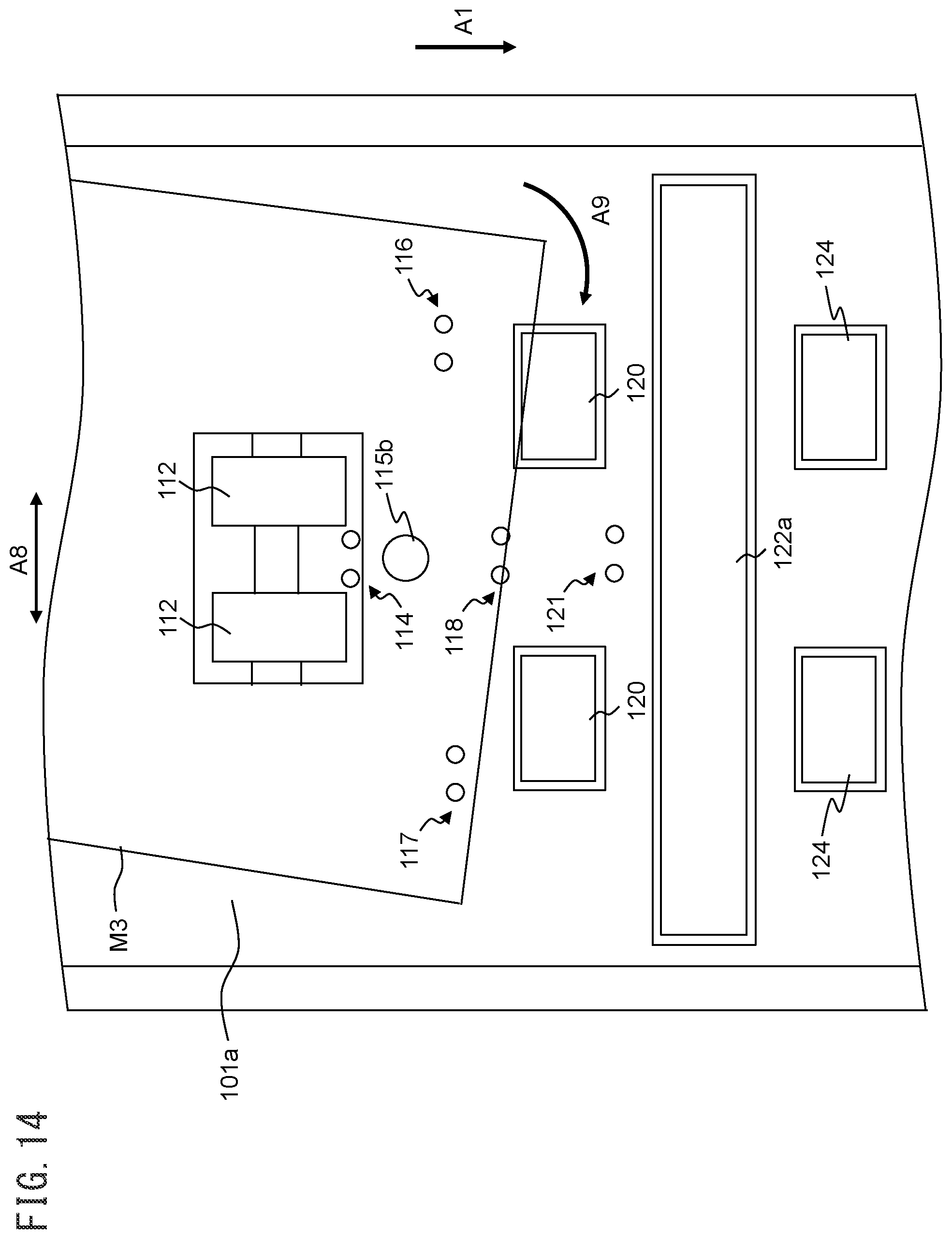 Patent US12410026 Figure 14 – Medium conveyance device, control method, and control program