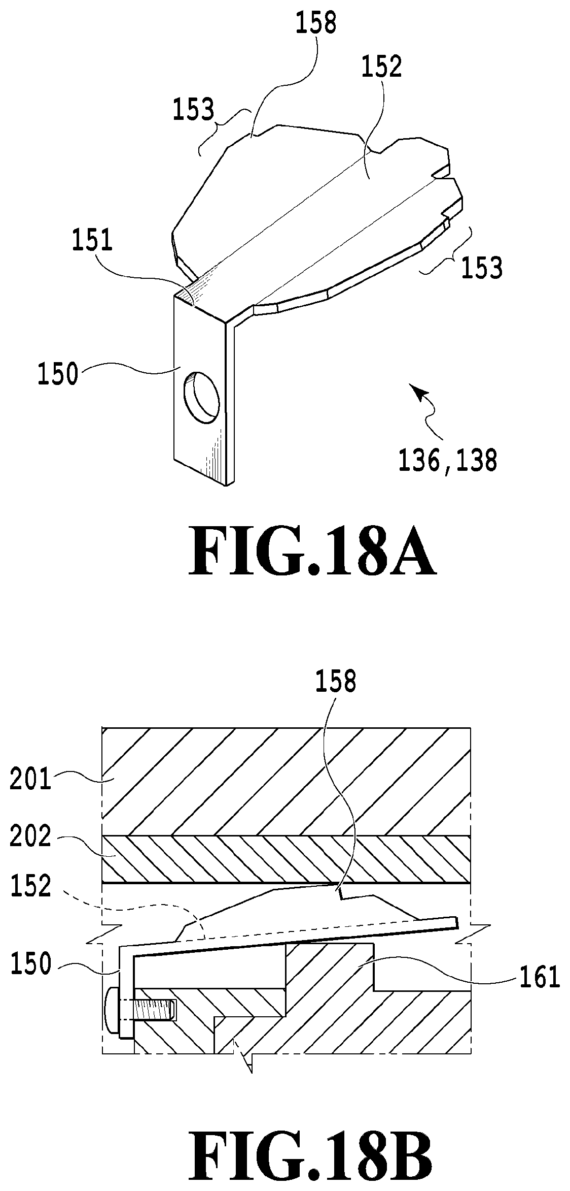 Patent US12410027 Figure 18 – Printing apparatus and roll holding device