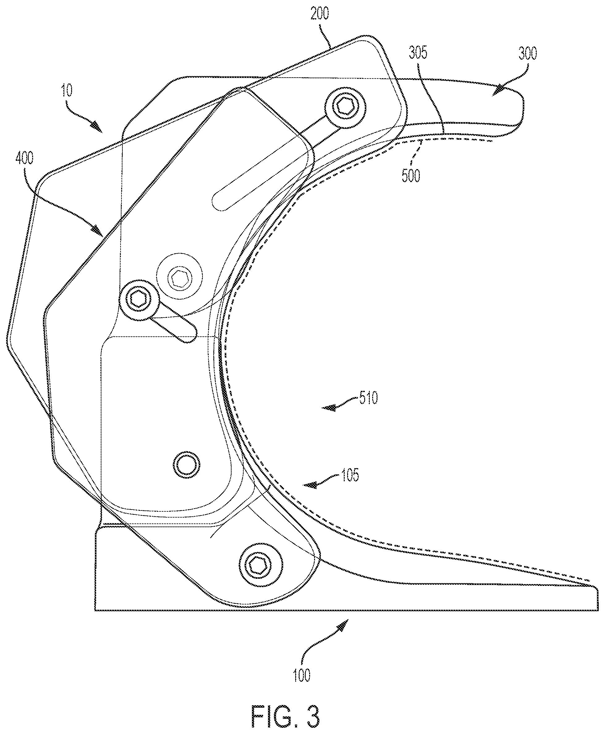 Patent US12410028 Figure 3 – Assembly system and method for packaging web material in a roll